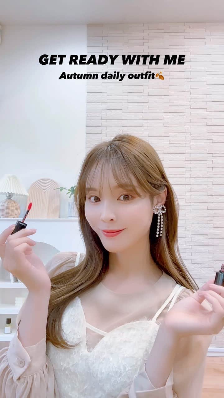 磯田 ひかる(Hikaru Isoda) のインスタグラム：「GRWM💄ZOZOで買える甘め秋コーデ  —————————— picaru：162cm / 骨格ウェーブ 1st ブライトスプリング 2nd ブライトサマー  大人可愛いスタイルアップコーデ ヘアメイクを合わせた トータルスタイリングを提案🤍  不定期にストーリーで ファッションお悩み相談募集中🥰 —————————— #zozotown #zozo #ゾゾタウン #lookbook #骨格ウェーブコーデ」