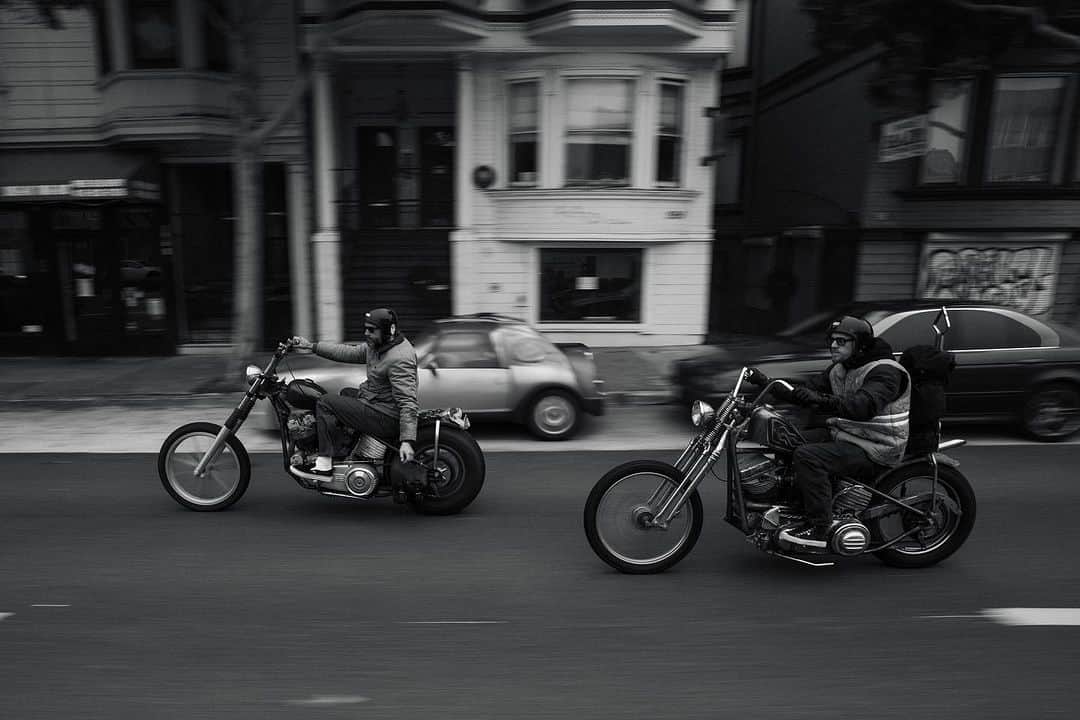 ブリクストンのインスタグラム：「Oakland rides with @daytenlikness & @chippawilson  Photo: @markfkirkland」
