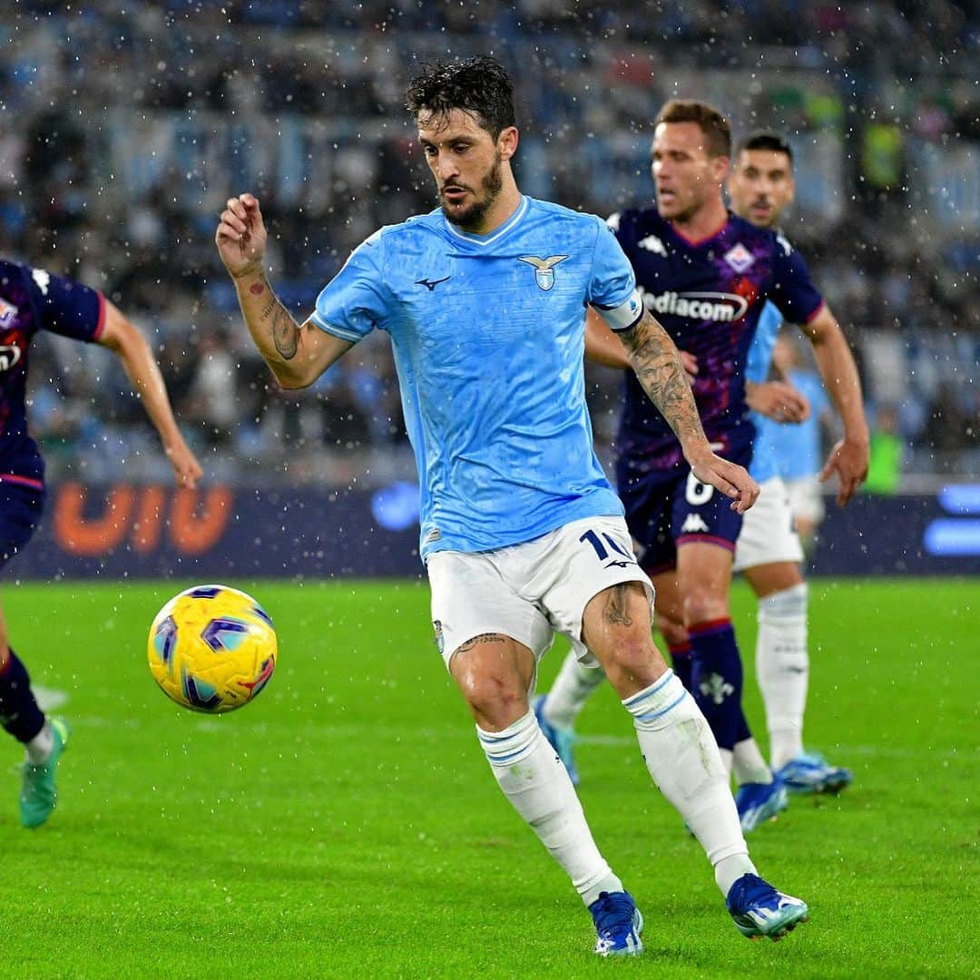 ルイス・アルベルトのインスタグラム：「Partita sofferta, grande coraggio e tre punti importanti #SempreLazio 🦅」