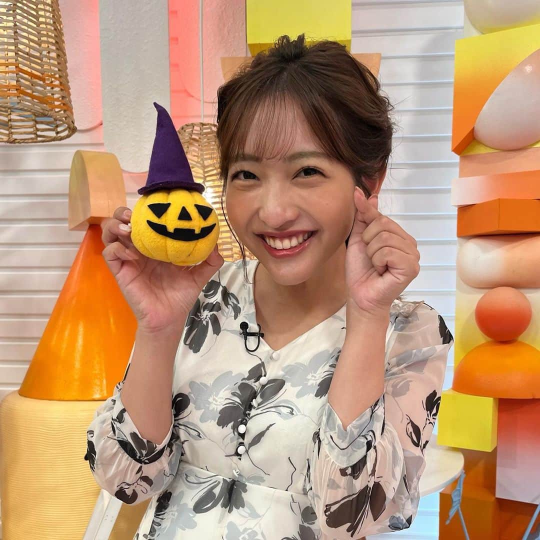 藤本万梨乃のインスタグラム：「* 🎃」