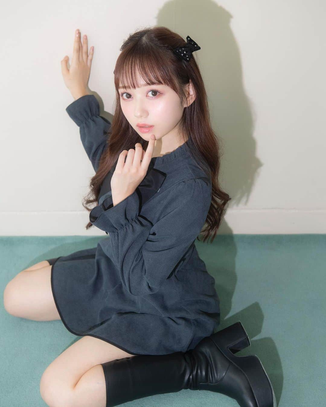 evelynのインスタグラム：「AKB48 大盛真歩さんが着るevelyn冬コーデ🐰♥︎ ㅤㅤㅤㅤㅤㅤㅤㅤㅤㅤㅤㅤㅤ #コーデュロイロンパース ¥9,800 ㅤㅤㅤㅤㅤㅤㅤㅤㅤㅤㅤㅤㅤ #evelyn #エブリン」