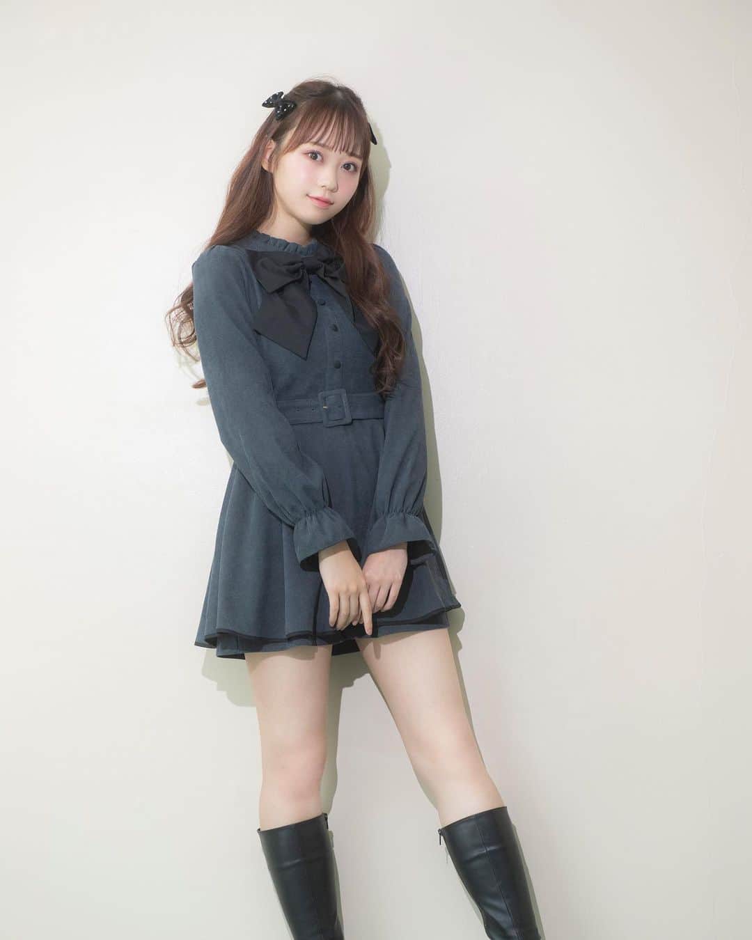 evelynのインスタグラム：「AKB48 大盛真歩さんが着るevelyn冬コーデ🐰♥︎ ㅤㅤㅤㅤㅤㅤㅤㅤㅤㅤㅤㅤㅤ #コーデュロイロンパース ¥9,800 ㅤㅤㅤㅤㅤㅤㅤㅤㅤㅤㅤㅤㅤ #evelyn #エブリン」