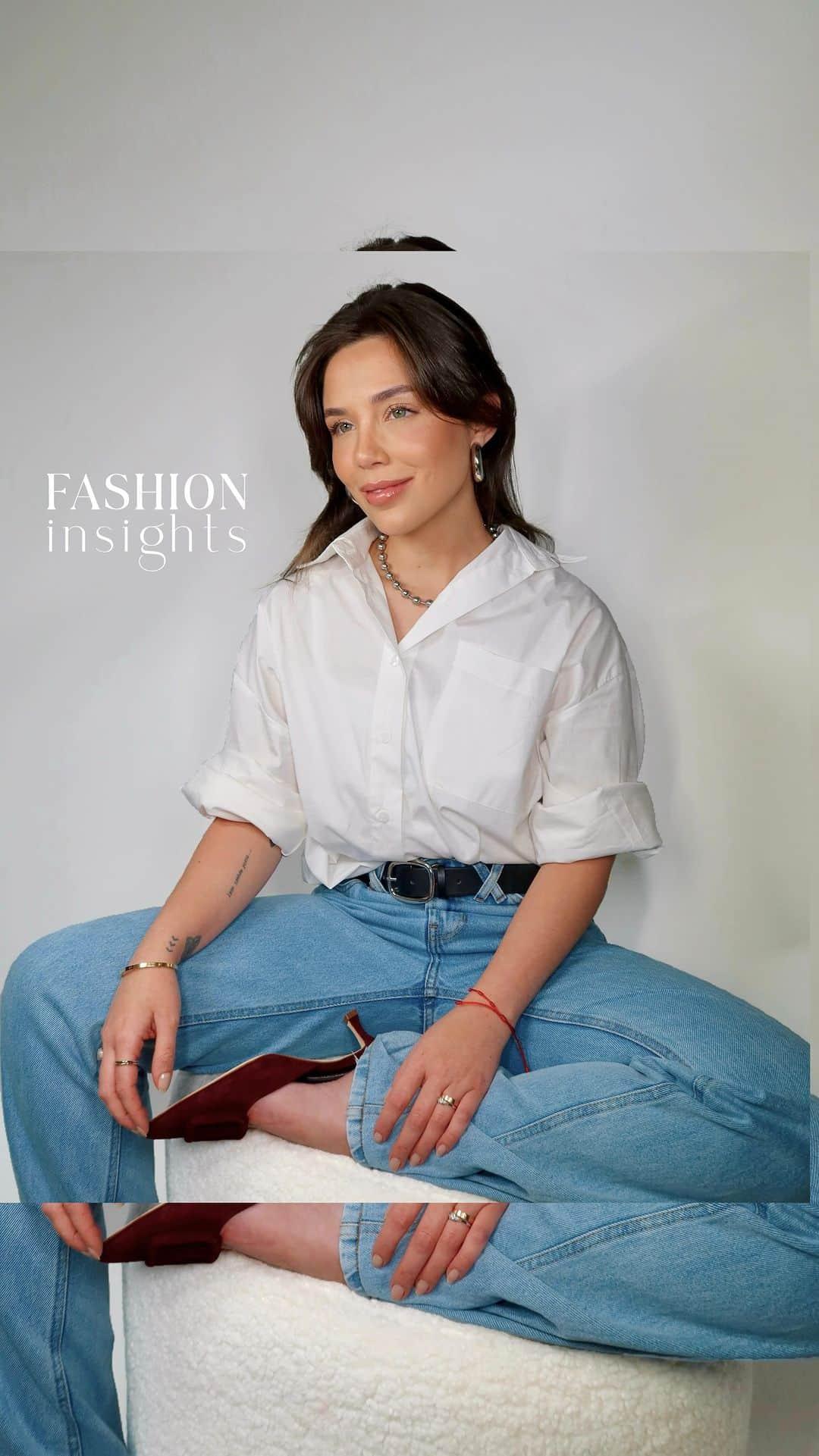 Mariana Sampaioのインスタグラム：「FASHION INSIGHTS: tendências das últimas semanas de moda 2024.  Como usa-las no dia a dia! Na @shop.myne tem muuuita opção!  Eu amo acompanhar os desfiles de moda e sempre fico atenta, porque eles nos dão diversos direcionamentos para as nossas próximas coleções. Se você ama tendências, vale a pena conferir o vídeo de hoje. E me conta qual é a sua tendência favorita e qual nunca usaria!! Kkk  #FashionInsights #MFW #PFW #FashionWeek」