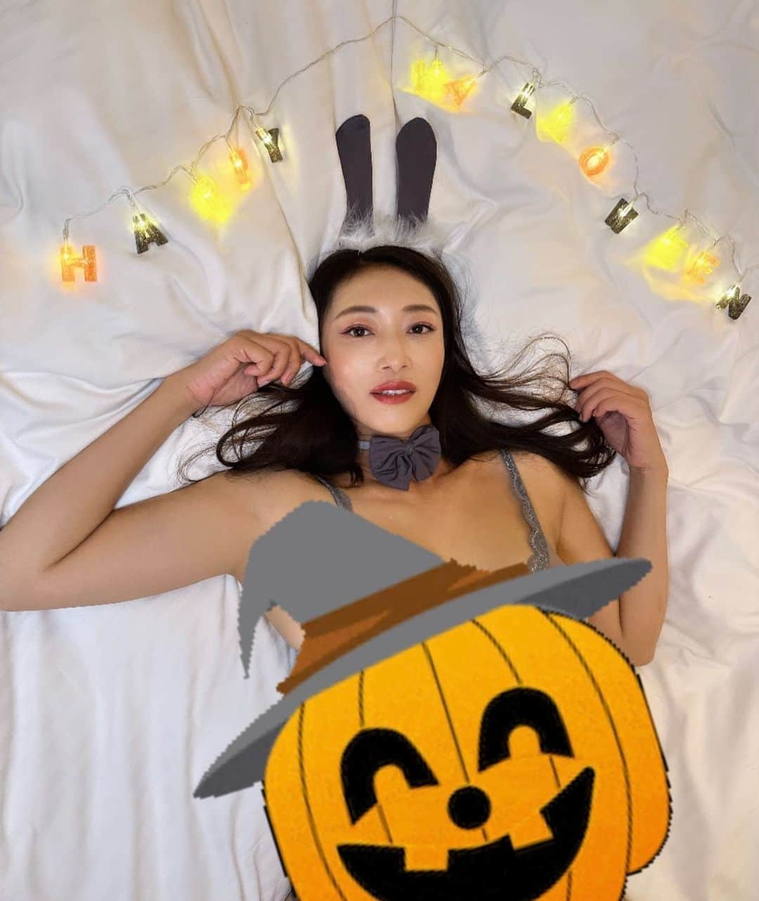 小早川怜子さんのインスタグラム写真 - (小早川怜子Instagram)「Happy Halloween🎃  ファンティア、今日は無料公開の写真と動画ありです❤️  見てね〜😘」10月31日 9時52分 - reiko.kobayakawa