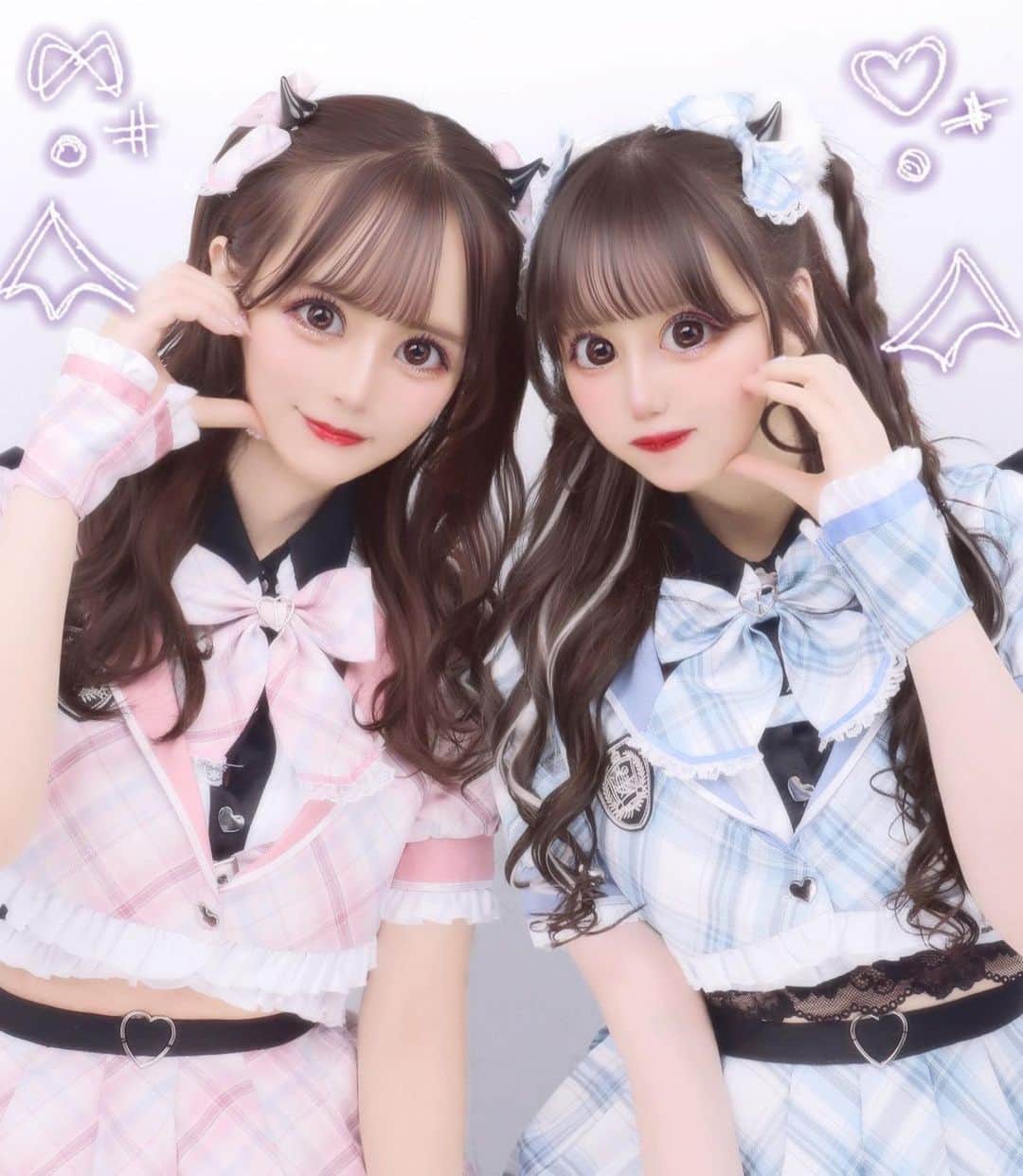 桜井ひかるさんのインスタグラム写真 - (桜井ひかるInstagram)「𓂃 𝕙𝕒𝕡𝕡𝕪  𝕙𝕒𝕝𝕝𝕠𝕨𝕖𝕖𝕟‪ 𓂃  ハロウィンライブありがとうございました🎃 ゆのんちゃんと双子でデビル制服着たよ💭  いいねとコメントくれないと イタズラしちゃうぞ〜！！  #コスプレ#halloween #ハロウィン#ハロウィンコスプレ #ハロウィンパーティー #プリクラ#ぷりんと倶楽部#todayl#プリクラ加工#プリクラ落書き#ハロウィンプリ#Marymoon#マリームーン」10月31日 20時52分 - hikarunroll_