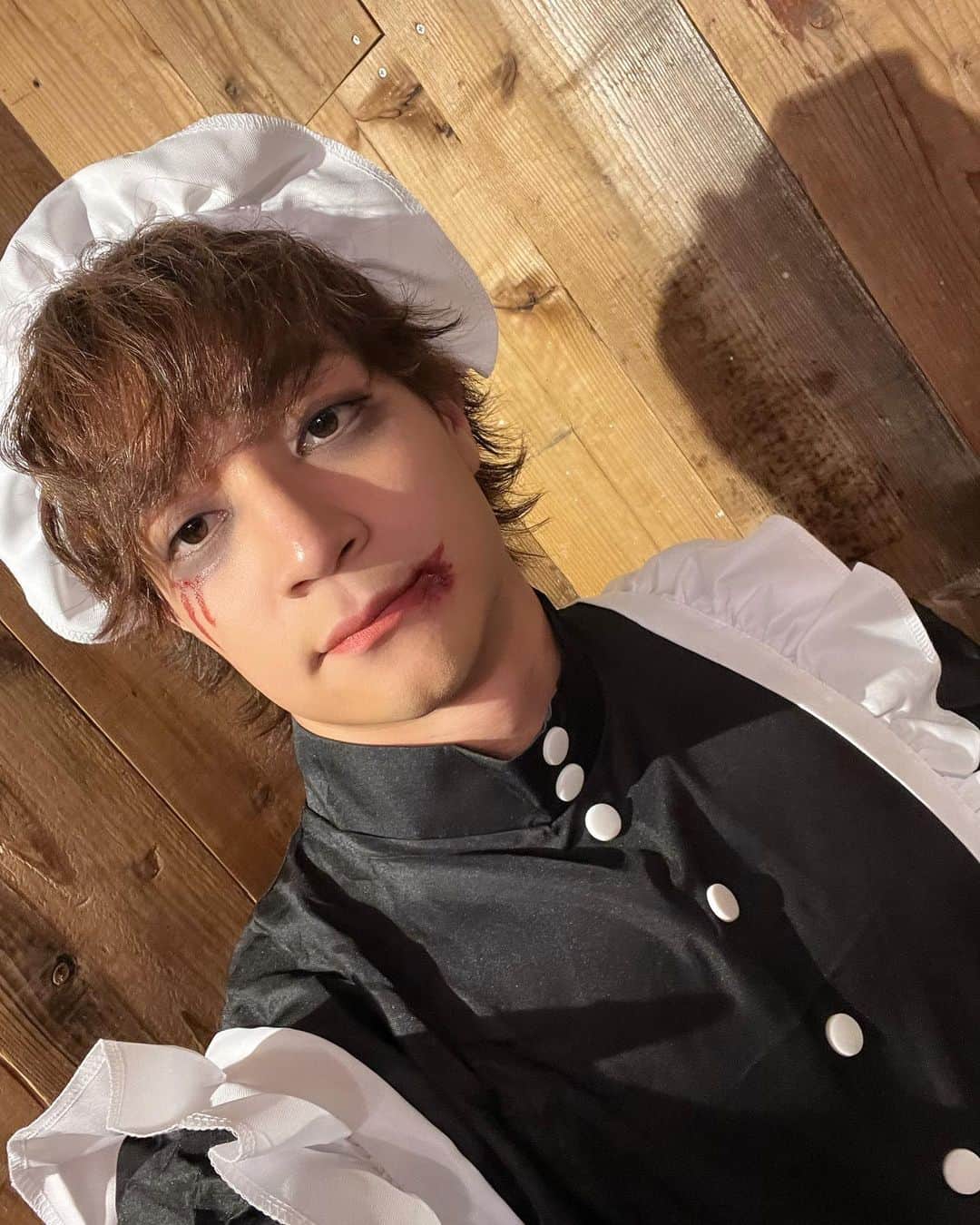 上野勇希のインスタグラム：「HAPPY HALLOWEEEEEEEN🎃  #ddtpro #上野勇希」