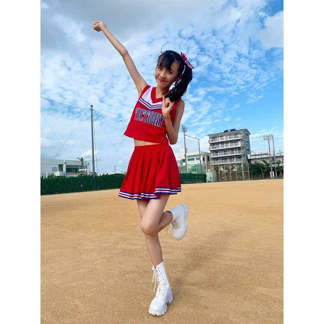 東恩納瑠花さんのインスタグラム写真 - (東恩納瑠花Instagram)「2023.10 Happy Halloween🎃  チアガール❤️‍🔥📣  お写真ありがとうございます🫶✨ るか🍒  #japan #沖縄 #okinawa #sweetcherrypeppers   #scp  #モデル #colors沖縄 #アイドル #idol #美少女図鑑 #沖縄美少女図鑑　 #ハロウィン #halloween #チアガール #cheerleader」10月31日 19時31分 - ruka.ru_ru