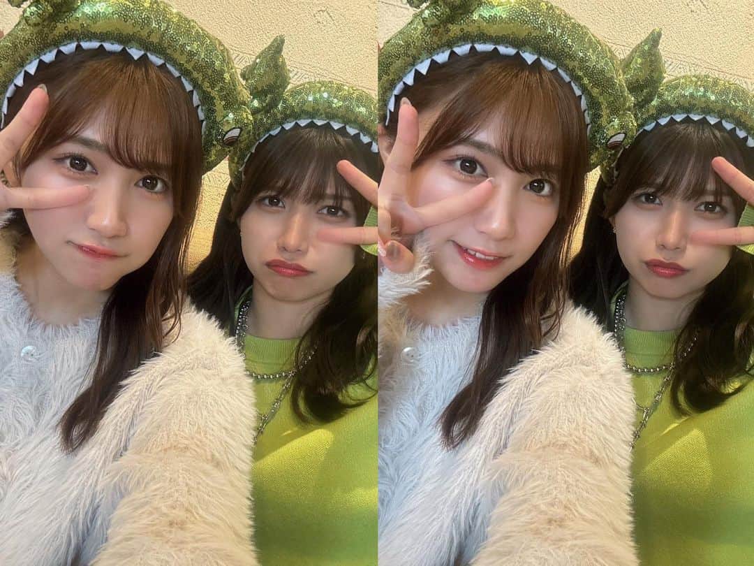 藤原あずささんのインスタグラム写真 - (藤原あずさInstagram)「. 🦖ホラーナイト🧟 ずっと避け続けてきたこの期間 案の定ビビり倒しました💭  @kanon61_  と今年2回もユニバ行けてはっぴー🦈✨  #ユニバ #ユニバーサルスタジオジャパン  #usj #ホラーナイト #ホラーナイト2023」10月31日 19時32分 - fujiwara_azusa510