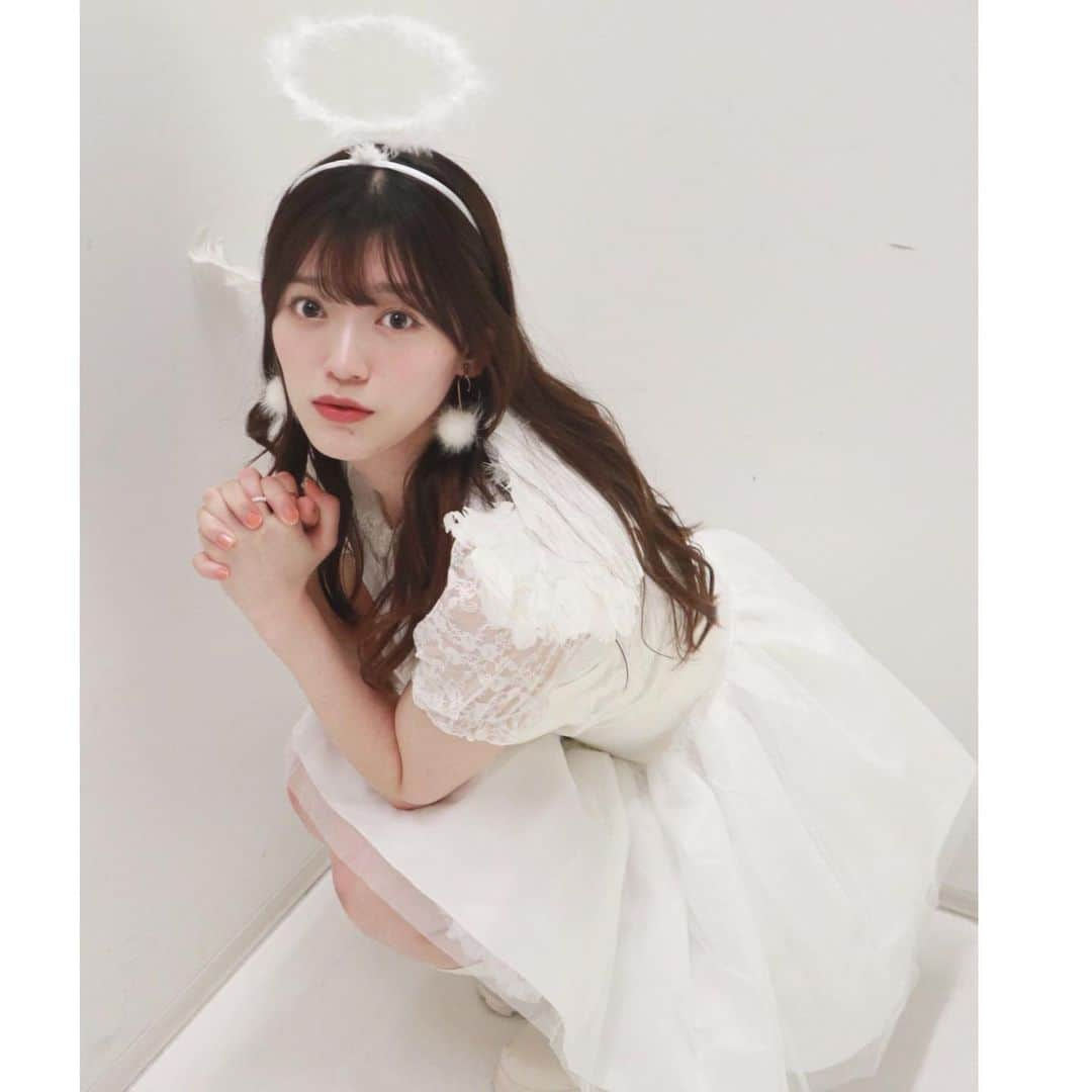 鈴木楓恋のインスタグラム：「HappyHalloween👼🏻🤍」