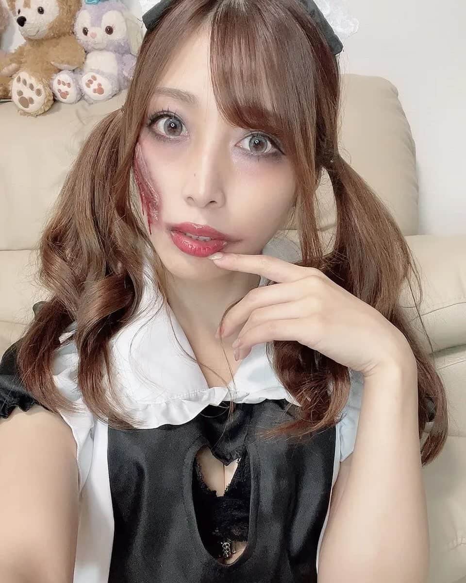 宇野栞菜（阿部栞菜）のインスタグラム：「ハッピーハロウィン🎃👻🧡」