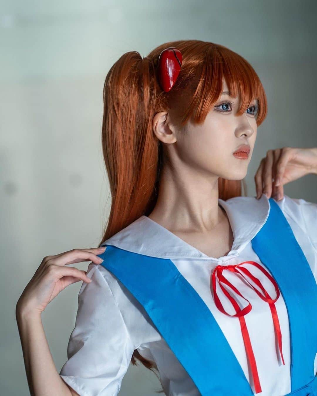 松城凜のインスタグラム：「cosplay  新世紀エヴァンゲリオン  アスカ（ @rin_mary4 ）  #松城凜 #太田プロダクション #neongenesisevangelion #アスカ #綾波レイ #evangelion #cosplay #cosplayer #Halloween #新世紀エヴァンゲリオン #エヴァンゲリオン #エヴァ #コスプレ #ハロウィン #ハロウィン2023」