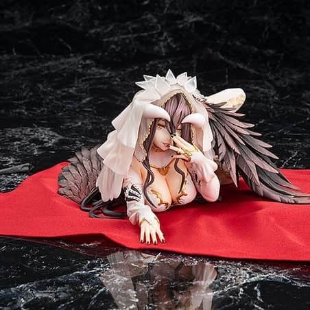 Tokyo Otaku Modeのインスタグラム：「Albedo is nothing short of stunning in her bridal wear 🖤  🛒 Check the link in our bio for this and more!   Product Name: Overlord IV Albedo: Bride Ver. 1/7 Scale Figure Series: Overlord IV Manufacturer: Kadokawa Sculptor: Yukihara (CONNECTRECT) Specifications: Painted 1/7 scale plastic figure with cloth base Height (approx.): 89 mm | 3.5"  #overlordiv #albedo #tokyootakumode #animefigure #figurecollection #anime #manga #toycollector #animemerch」