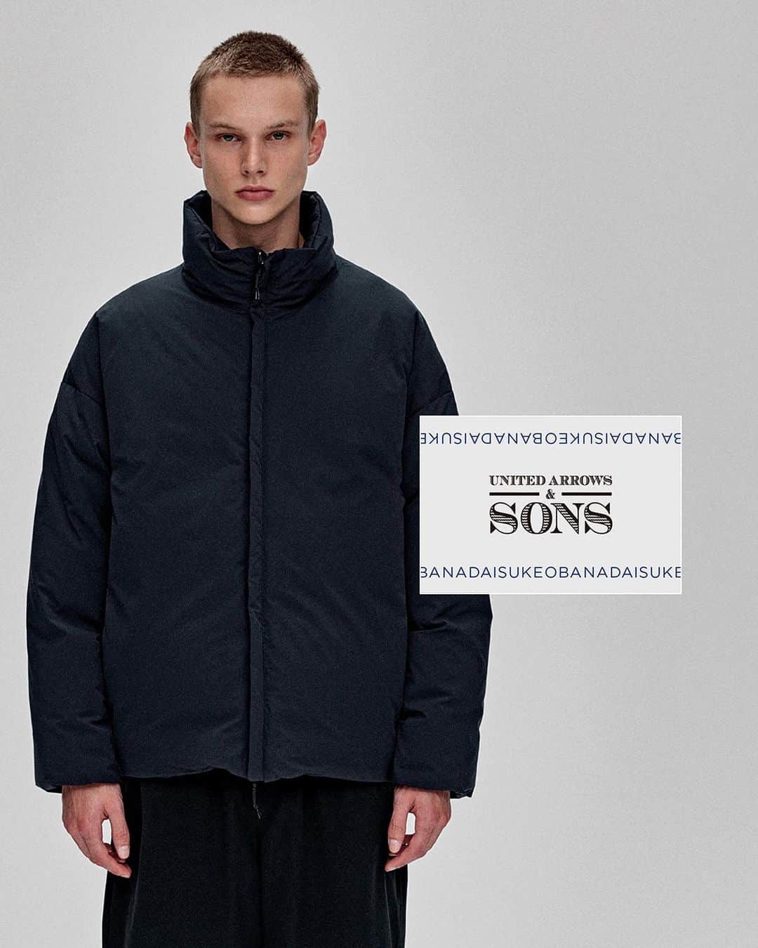 UNITED ARROWS & SONSのインスタグラム：「【 info 】 ＜UNITED ARROWS & SONS by DAISUKE OBANA＞ ＜N.HOOLYWOOD＞のデザイナー 尾花大輔氏との新作カプセルコレクションを11月3日（金）に発売いたします。  今回はメンズで3型のダウンジャケットと同生地を使用したジップジャケット、トラックパンツが登場。ウィメンズではショートダウンに加えロングダウンコートが並びます。  また、通年着用可能なD.Oシリーズ初となるキャップの展開もございます。  防寒、撥水に優れた機能性、エレガントな雰囲気はそのままに更に進化した今回のコレクションにぜひご期待ください。  ※商品詳細、展開店舗は再度告知予定です。  #UnitedArrowsAndSonsByDaisukeObana #UnitedArrowsAndSons  #UnitedArrows」