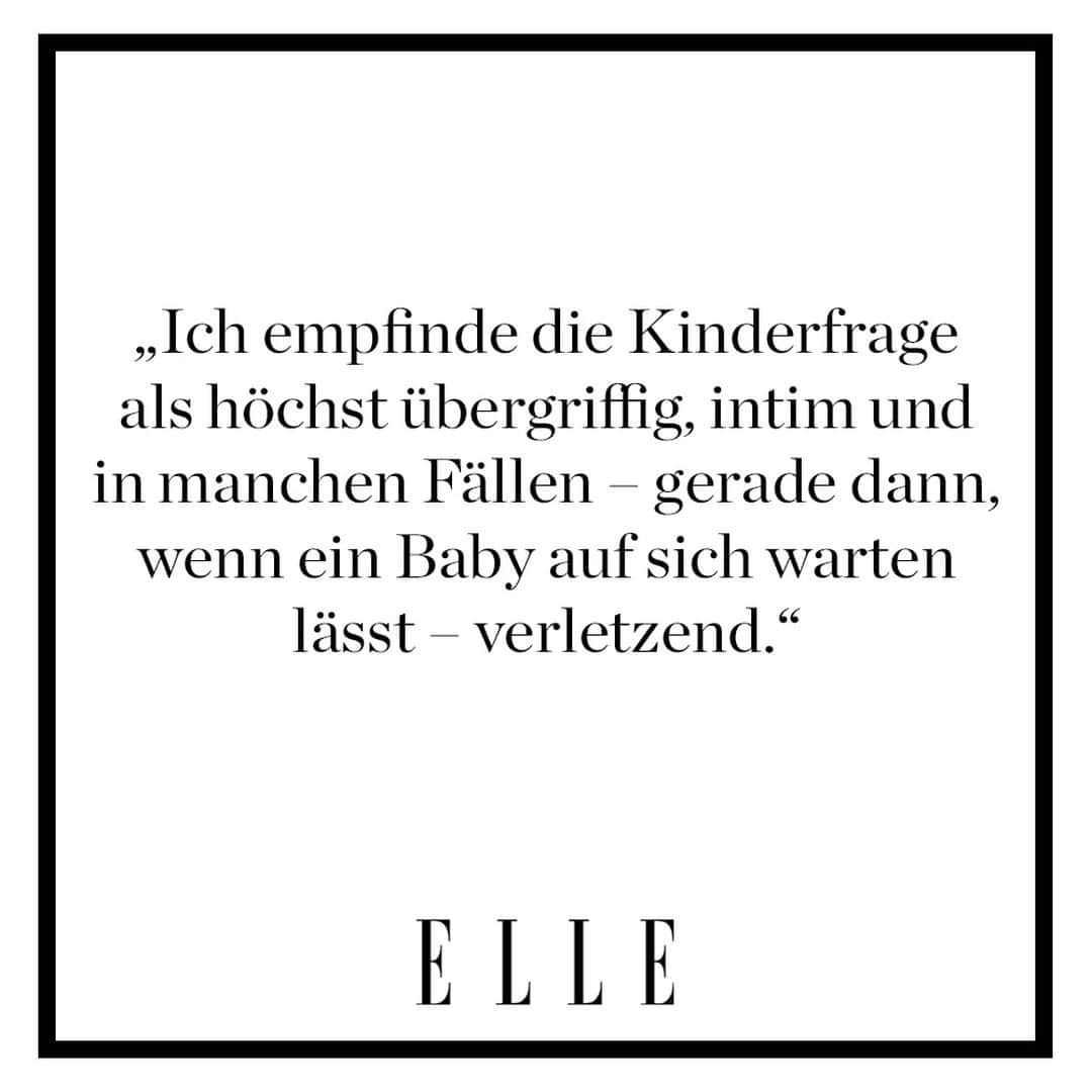 ELLE Germanyのインスタグラム：「Wann ist der „richtige“ Zeitpunkt für ein Baby? Gibt es den überhaupt? Und warum scheint die Gesellschaft eigentlich immer besser zu wissen, wann Frauen bereit für ein Kind sein sollten? Unsere Autorin spricht für Elle.de mit drei Frauen über das Kinderkriegen – und wann sie sich ready für ein Baby gefühlt haben. Oder eben auch nicht …  #kinderkriegen #motherhood #mütter #babys #kinderfrage」