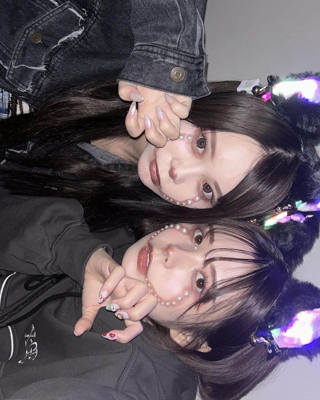 桜さんのインスタグラム写真 - (桜Instagram)「ハッピーハロウィン🎃 のあと可愛いメイクした♡」10月31日 20時16分 - sakura_0808_