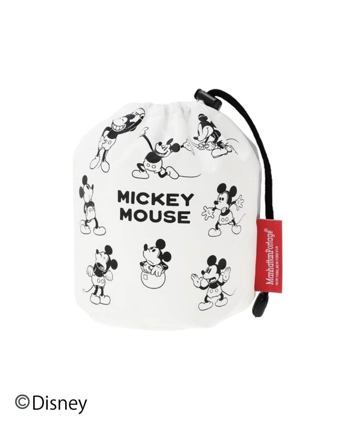 マンハッタンポーテージのインスタグラム：「. Mickey Mouse Collection   Manhattan Portageが40周年を迎える本年、新たにMickey Mouseをフィーチャーした記念コレクションが登場。  今回のコレクションは、全てのモデルに巾着型のポーチが付属されます。  Mickey Mouseのアイコン的な存在感と、Manhattan Portageのデザインが融合した、誰もが楽しめる特別コレクションです。  2023.11.4(土)発売 ※オフィシャルオンラインストアは11.3(金・祝)発売  #manhattanportage #mickeymouse #minniemouse#disney #マンハッタンポーテージ #ミッキーマウス #ミニーマウス #ディズニー」