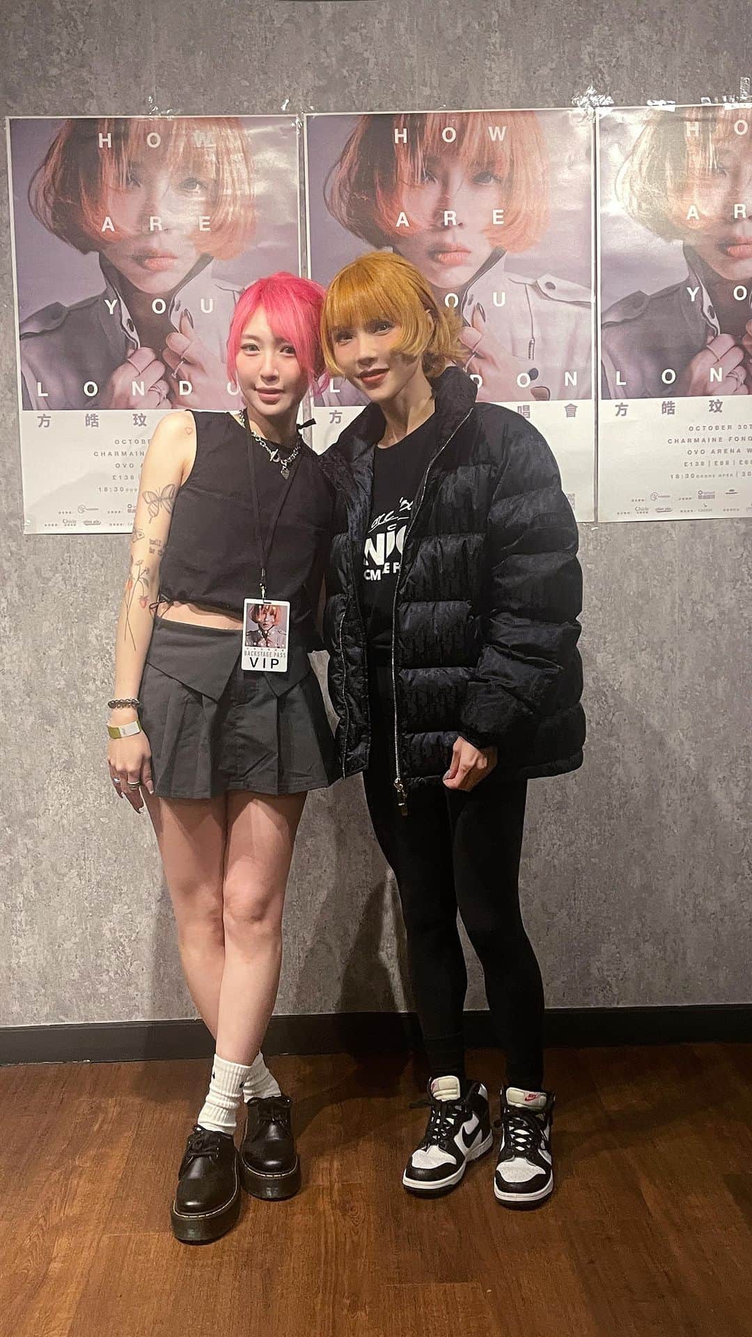 Eva Cheung☆のインスタグラム：「《HOW ARE YOU LONDON》🎤🎶 方皓玟 Charmaine Fong Concert   #你是你本身的傳奇 #只要相信夢定能飛  @charmainefong  Thanks @kevinwkchow @orientouchentertainment  #CharmaineFongHowAreYouLondon2023 #HoWAreYouLondon #CharmaineFong #方皓玟 #thetowerhotel #london」