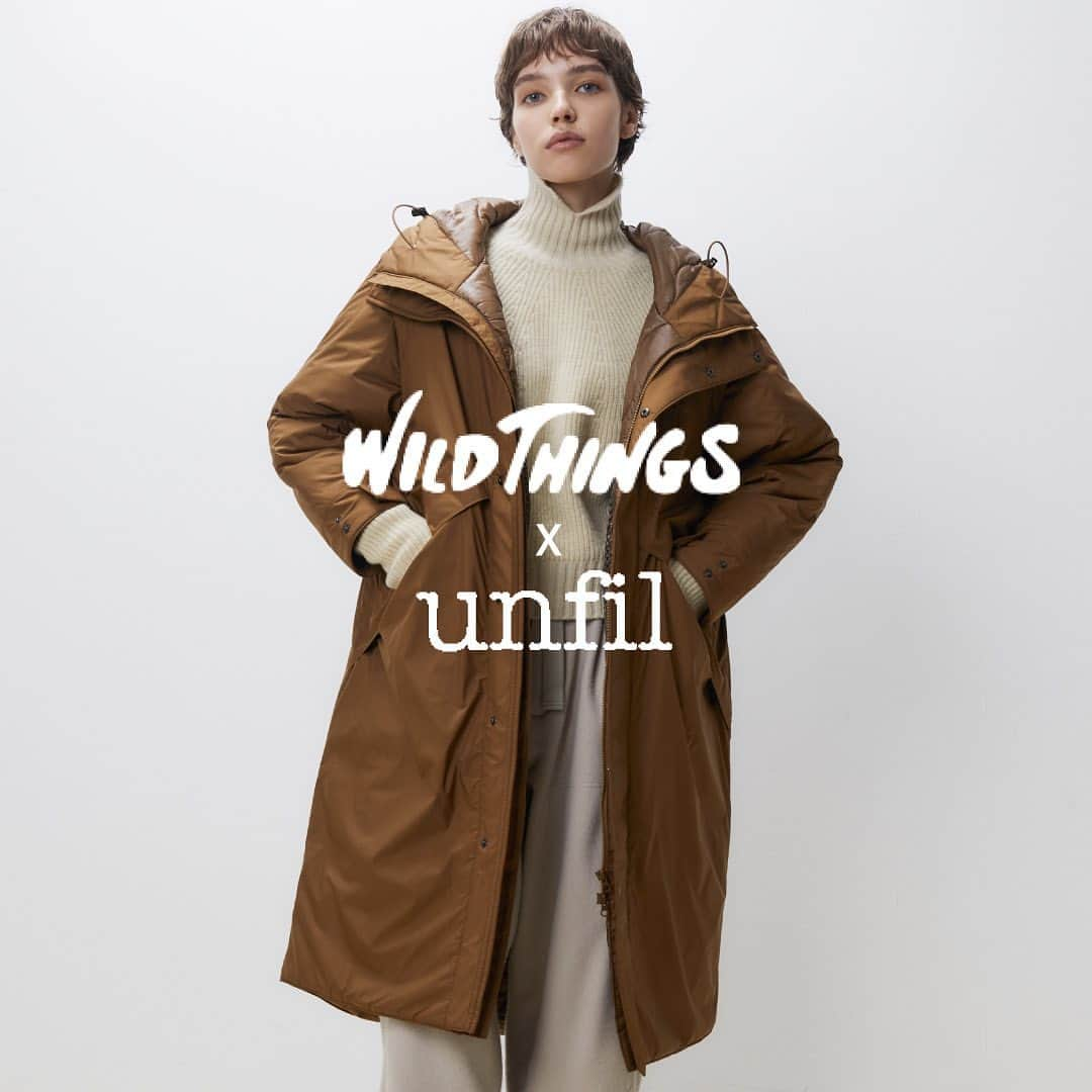 Bshop officialのインスタグラム：「WILDTHINGS × unfil  ワイルドシングスの代表モデル「DENALI JACKET」をベースに、取り外し可能な袖とロング丈にアレンジした「2WAY LONG DENALI」が入荷しました。  @wildthings_jp  @unfil_516   #wildthings  #unfil #23aw #bshop」