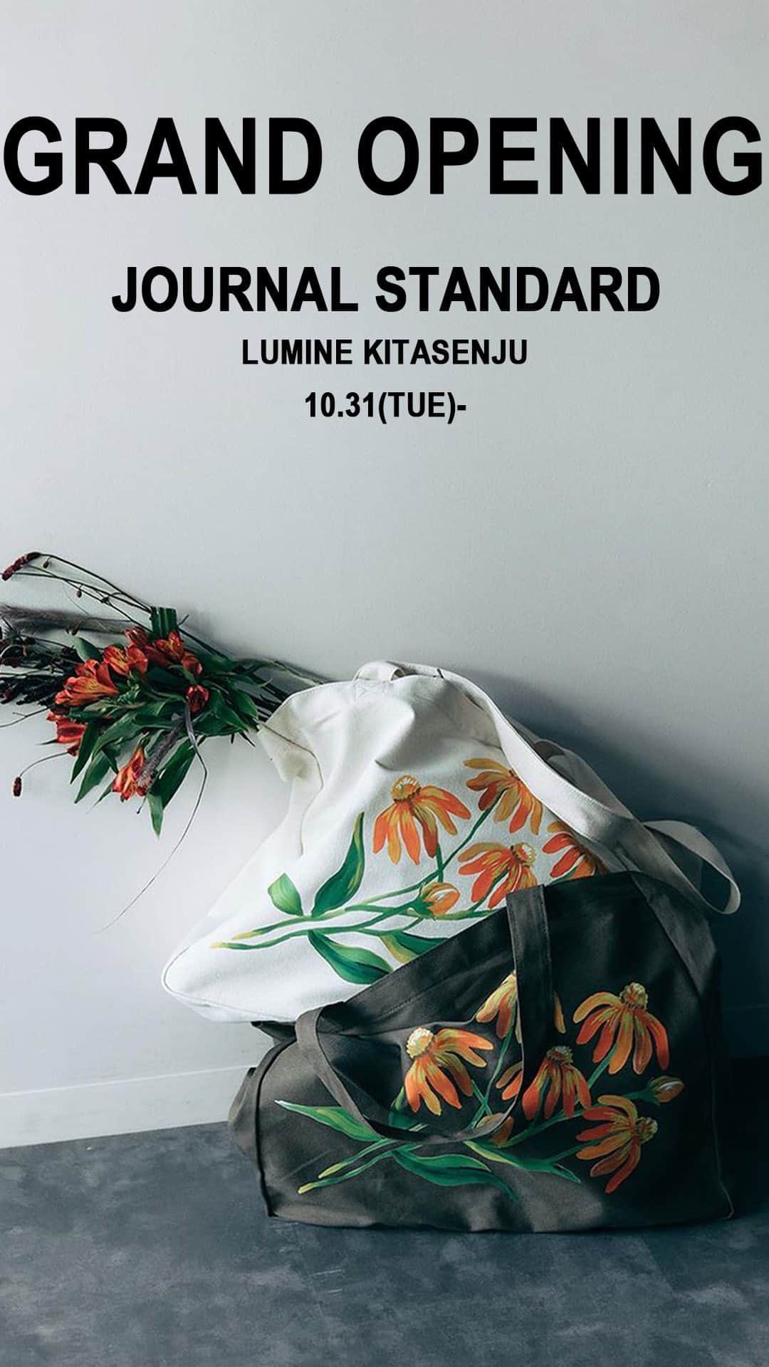 JOURNAL STANDARDのインスタグラム：「JOURNAL STANDARD 北千住店　GRAND OPEN!!  店内の様子をお届けいたします！」