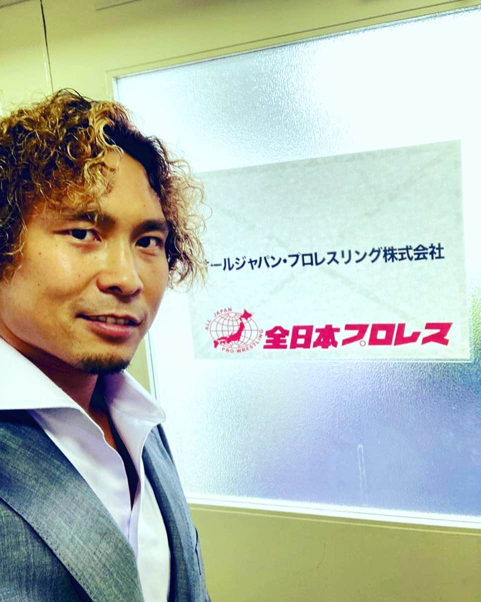 中嶋勝彦さんのインスタグラム写真 - (中嶋勝彦Instagram)「一番、歴史のある 全日本プロレスを乗っ取りに来た  #ajpw  #三冠  #闘魂スタイル  #全日本ジャック  #乗っ取り」10月31日 13時08分 - katsuhiko_nakajima