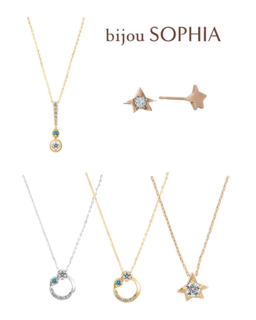 &mall(アンドモール) のインスタグラム：「【bijou SOPHIA】 「星の王子さま」コレクション ・。*・。*・。*・。*・。*・。*・。  小惑星からやって来た王子さまと飛行機の パイロットの交流を通して、私たちに大切なメッセージを 伝えてくれる不朽の名作「星の王子さま」  その美しい物語にインスパイアされて生まれたコレクションは、あなたの紡ぐ夢や愛がずっと輝きつづけるよう　 願いを込めたジュエリーが揃います！  美しいストーリーが宿るジュエリーは、大切な方への ギフトにもおすすめです🌟  🛒https://mitsui-shopping-park.com/ec/search?gender=LADIES&freeText=bijou+SOPHIA%E3%80%80%E6%98%9F%E3%81%AE%E7%8E%8B%E5%AD%90%E3%81%95%E3%81%BE 気になる商品は投稿画面をタップ☝！！  ••┈┈┈┈┈┈┈┈┈┈┈┈┈┈┈•• &mallサイトはこちらから👀‼ ▶▶▶　@andmall_msp ••┈┈┈┈┈┈┈┈┈┈┈┈┈┈┈•• #andmall #アンドモール #ららぽーと #ラゾーナ #lalaport #fashion #ファッション #お洒落さんと繋がりたい #fashionstyle #bijouSOPHIA #アクセサリー #ピアス #ネックレス #アクセ #アクセサリー女子 #アクセサリー好き #ダイヤ #星の王子さま #アクセサリーコーデ #ピアスコーデ #ピアス好き #アクセサリー大好き #ギフトにおすすめ #ネックレスコーデ #ネックレスプレゼント #かわいいピアス #ギフトに最適 #上品ピアス #プレゼント #ギフト」