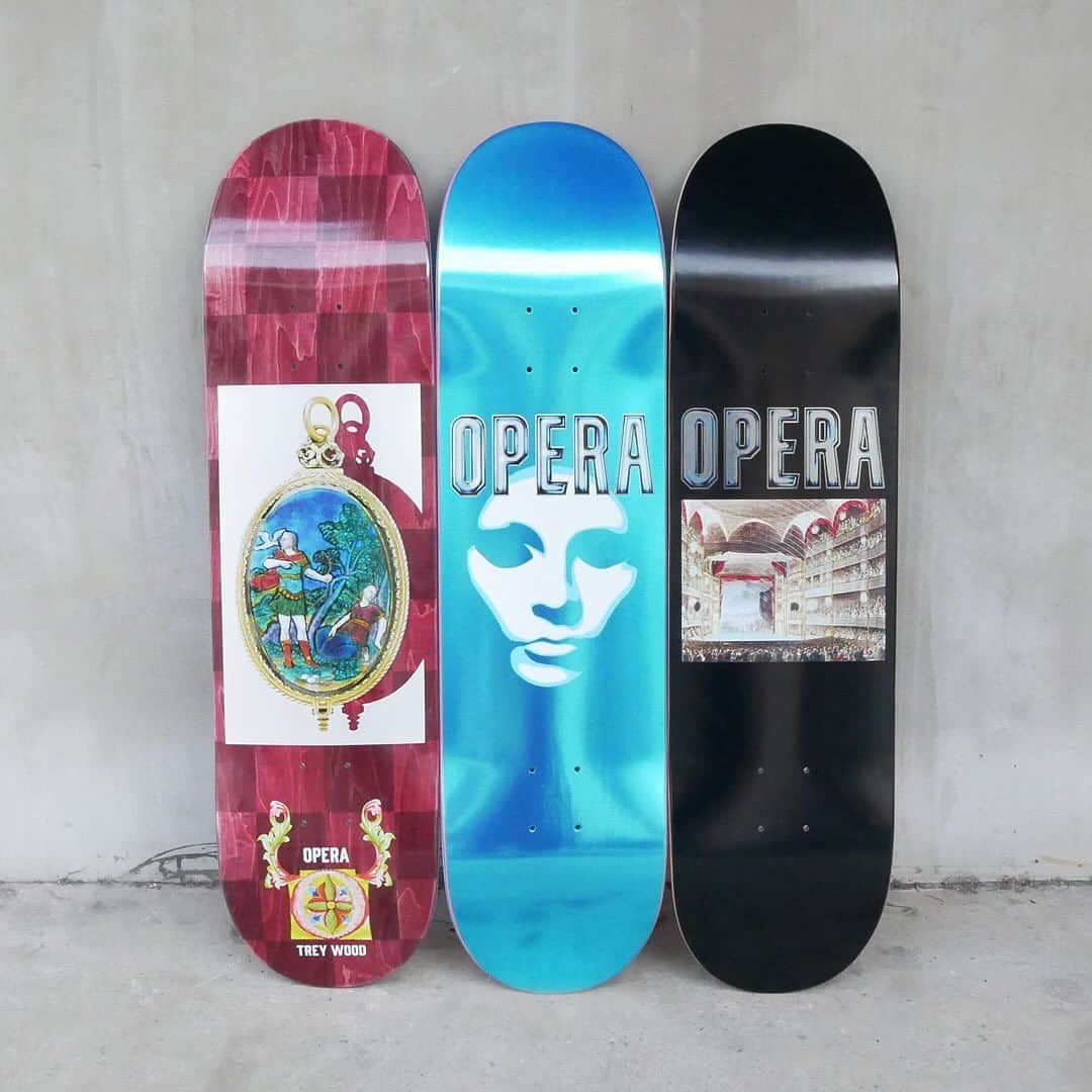 スケートボードのカリフォルニアストリートさんのインスタグラム写真 - (スケートボードのカリフォルニアストリートInstagram)「【OPERA SKATEBOARDS】 @operaskateboards   OPERA SKATEBOARDS は BILL WEISS がスタートさせたブランドで、スケートボードを愛し、スケートボードの限界を押し上げる事が出来る素晴らしいライダー達が集結している🔥 舞台で1人1人が表現し大人数になれば共鳴し合い新しい表現が産まれるオペラに大きな影響を受けたとのこと。 これからの動きがとても楽しみです‼️  CALIFORNIA STREET 東京都渋谷区代官山町7-3 Tel 03-3461-9725 Store Hours 12:00 ~ 19:00 通販 : 17時までのご注文で即日発送 年中無休(12/31 ~ 1/3 を除く)  @operaskateboards  #opera #オペラ #skateboard #skateboarding #skater #カリフォルニアストリート #カリスト #スケートボード #スケボー #スケーター #californiastreet #calst」10月31日 13時20分 - california_street