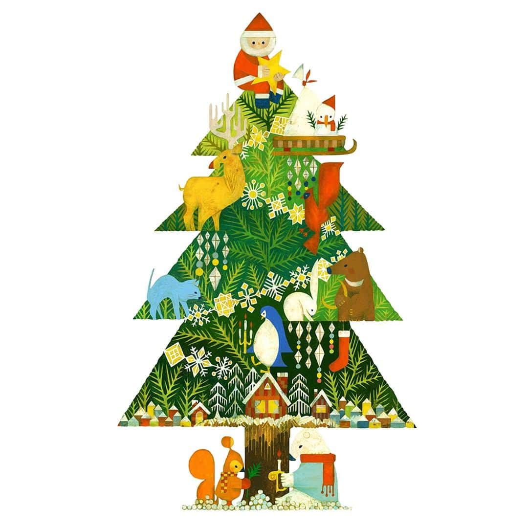 福田利之さんのインスタグラム写真 - (福田利之Instagram)「季節のお知らせ。 明日から11月ですが、今年もnunocoto fabricのクリスマスツリータペストリーの受付が始まっています。 大、小サイズにオーナメントの販売もあります。 今日まで送料無料ですー。 #nunocotofabric  #クリスマスツリー  #クリスマスツリータペストリー  #クリスマスタペストリー  #福田利之  #クリスマスデコレーション  #christmasdecor  #クリスマス2023  #クリスマスインテリア」10月31日 13時15分 - tofu4cyome