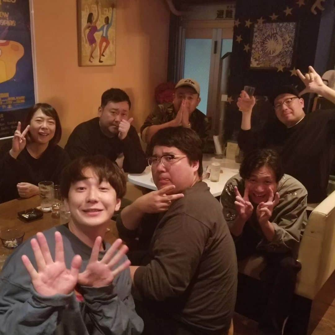 佐藤大さんのインスタグラム写真 - (佐藤大Instagram)「昨日はマヂカルラブリー村上誕生日会名目で久しぶりに皆で集まりました。 ソネＢＡＲにも久しぶり行きました。 #ダイヤモンド小野  #グランジ大 #マヂカルラブリー村上 #椿鬼奴 #ランパンプスよっちゃん #作家ノブくん #友達キヨシさん」10月31日 14時22分 - satodaidaidai