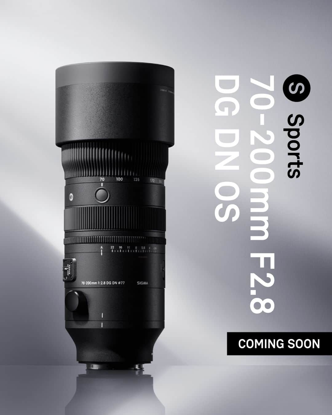 Sigma Corp Of America（シグマ）さんのインスタグラム写真 - (Sigma Corp Of America（シグマ）Instagram)「COMING SOON: The SIGMA 70-200mm F2.8 DG DN OS | Sports, a premium, large-aperture zoom lens for full-frame mirrorless cameras. In addition to the expressive imaging capabilities thanks to the latest optical design, this lens offers a high level of performance and features that meet the expectations of professionals in both still and video, including high-speed autofocus with HLA (High-response Linear Actuator), optical stabilizer with the latest algorithm "OS2", and the superior weather resistance of SIGMA's Sports line. Coming for Sony E-mount & L-Mount.  Check slide 2 for a few official specs, and get ready to put this lens to work in December 2023!  ▶️ LINK IN OUR BIO ◀️ to learn more, or go to:  🔗 bit.ly/sigma-70-200mm-nov-fb  #SIGMA #SIGMA70200mmSports #SIGMASports #SIGMADGDN #sigmaphoto #sigmalens #sigmalenses #photography #telephotolens #zoomlens #Emount #Lmount #mirrorless #fullframe #newproduct #comingsoon」10月31日 14時23分 - sigmaphoto