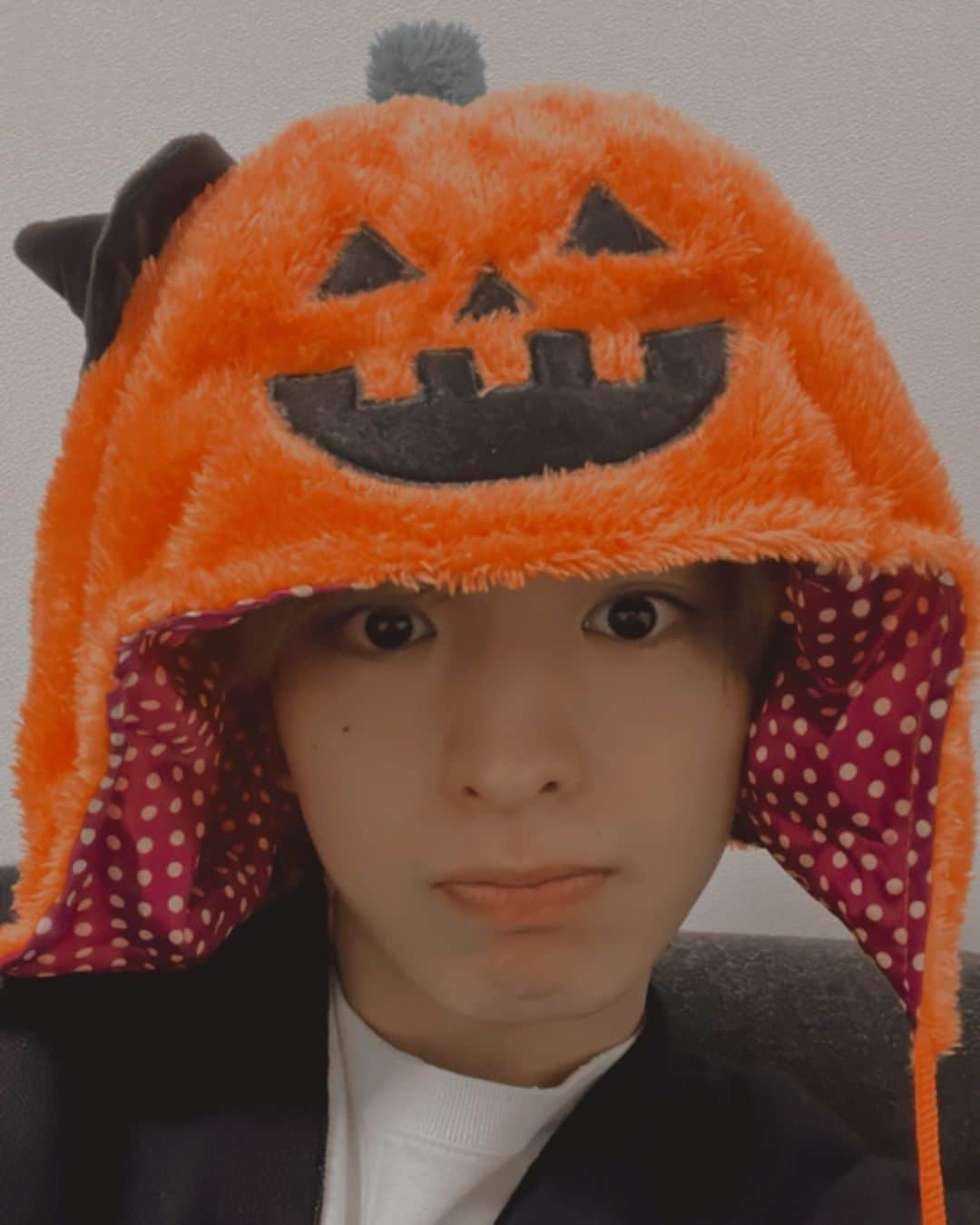 木村慧人のインスタグラム：「Happy Halloween🎃  今日も頑張ります👻」