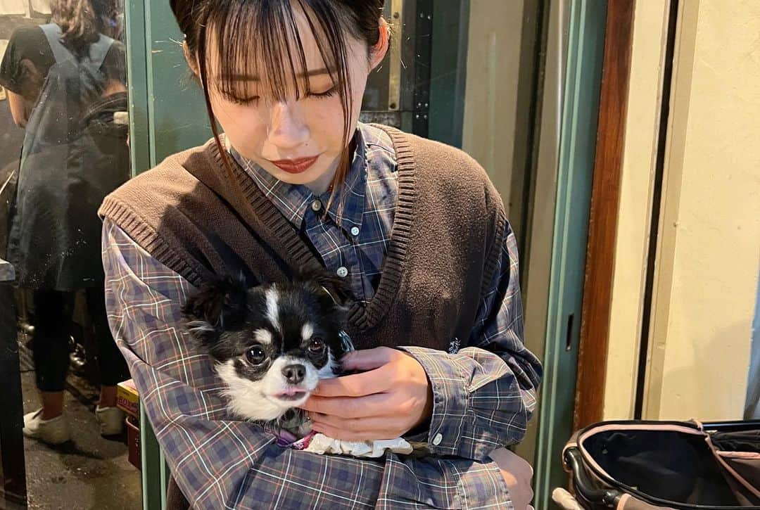 青木玲緒樹さんのインスタグラム写真 - (青木玲緒樹Instagram)「10/29  🐶に会いに来てくれてありがと💟」10月31日 15時19分 - reonaoki