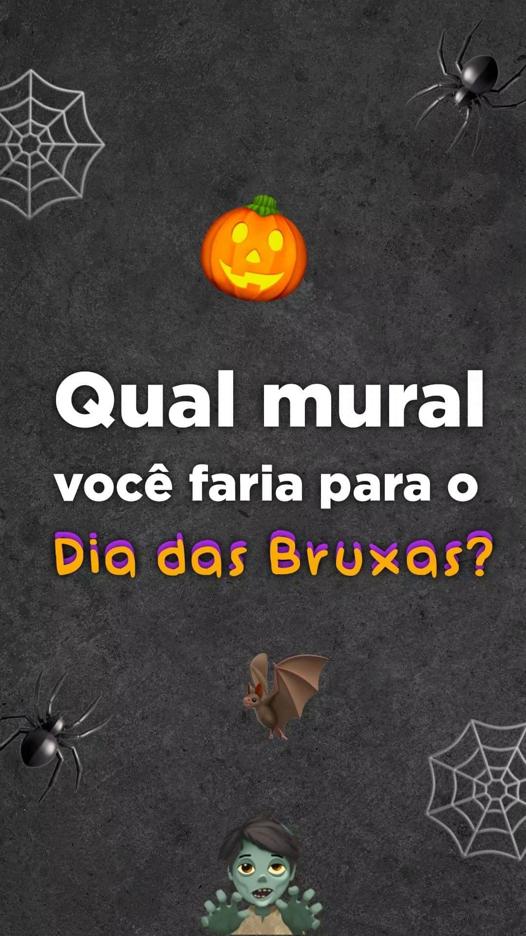 Post-it Brasilのインスタグラム：「Comente com um emoji qual mural você faria com suas Notas Post-it® Super Adesivas. 👻🎃💀. #LiberteSuasIdeias #Creatividade #DiaDasBruxas」