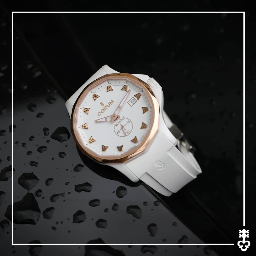 コルムさんのインスタグラム写真 - (コルムInstagram)「Sail in style with the all-new Admiral Ceramic.  Corum introduces ceramic to the Admiral collection, where the latest contemporary models take inspiration from the maritime world and represent the daring spirit of today’s navigators of life.   Discover the Admiral Ceramic collection at corum-watches.com  #Corum #CorumWatches #CorumAdmiral」10月31日 21時00分 - corumwatches