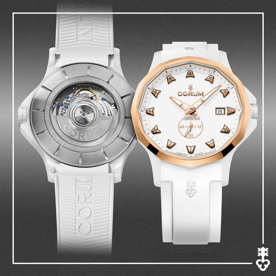 コルムさんのインスタグラム写真 - (コルムInstagram)「Sail in style with the all-new Admiral Ceramic.  Corum introduces ceramic to the Admiral collection, where the latest contemporary models take inspiration from the maritime world and represent the daring spirit of today’s navigators of life.   Discover the Admiral Ceramic collection at corum-watches.com  #Corum #CorumWatches #CorumAdmiral」10月31日 21時00分 - corumwatches