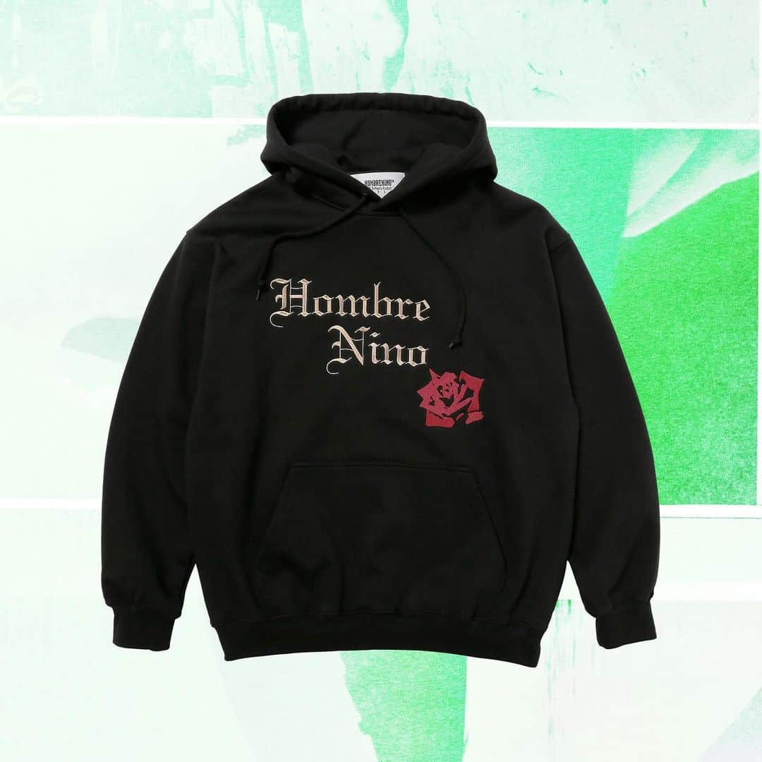 オンブレ・ニーニョのインスタグラム：「HOODED PULL OVER (ROSE)  https://www.hombrenino.com #hombrenino #hombreniño」