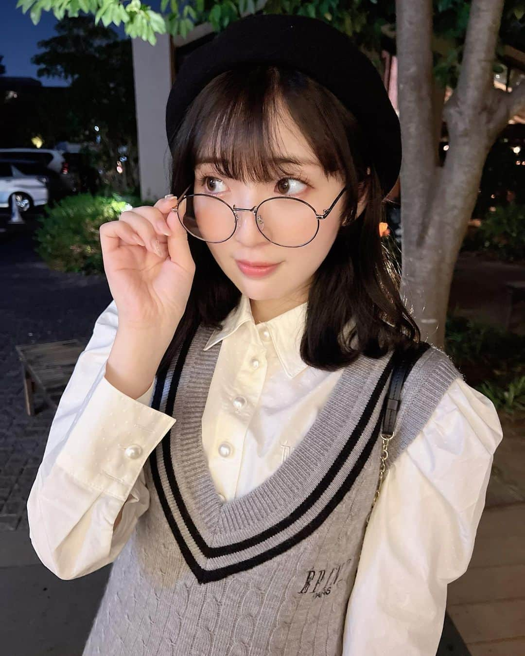 豊田萌絵さんのインスタグラム写真 - (豊田萌絵Instagram)「最近メガネはまってる👓  #もえしふく」10月31日 15時34分 - toyotamoe