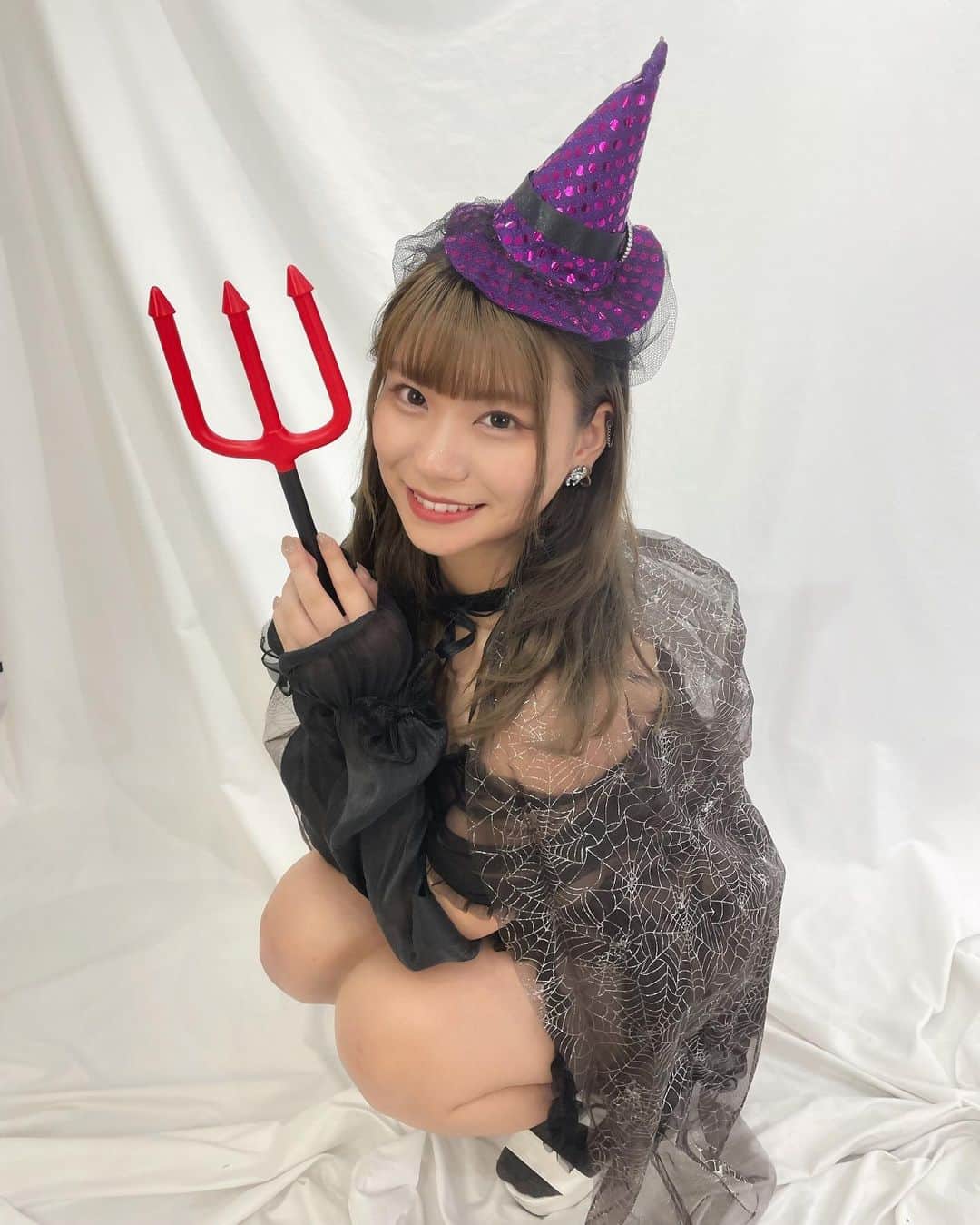 大葉めものインスタグラム：「👻はっぴーはろうぃーん🎃  #ハロウィン  #happyhalloween」