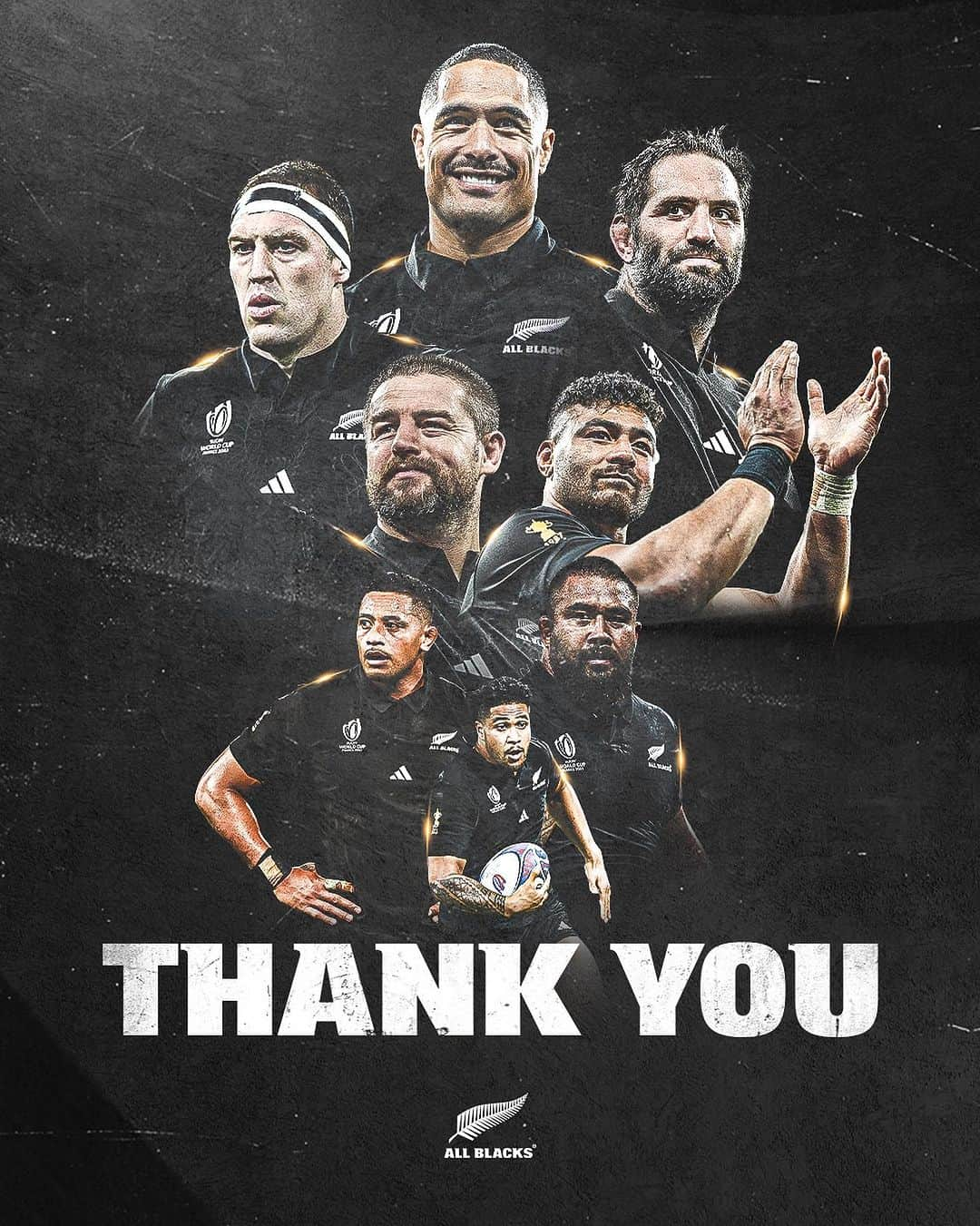 All Blacksさんのインスタグラム写真 - (All BlacksInstagram)「To our departing class of 2023…   As we begin to bid farewell to you all, we would like to take this opportunity to express our deepest gratitude. We’re sure every All Blacks supporter worldwide will join us in saying a huge thank you.   Thank you for the cherished memories you have gifted us over the years. Thank you for your incredible service to the black jersey. Thank you for never failing to put a smile on our faces. We wish you all the best in your next chapter of life. You will be sorely missed by us all 🖤  #AllBlacks」10月31日 15時55分 - allblacks