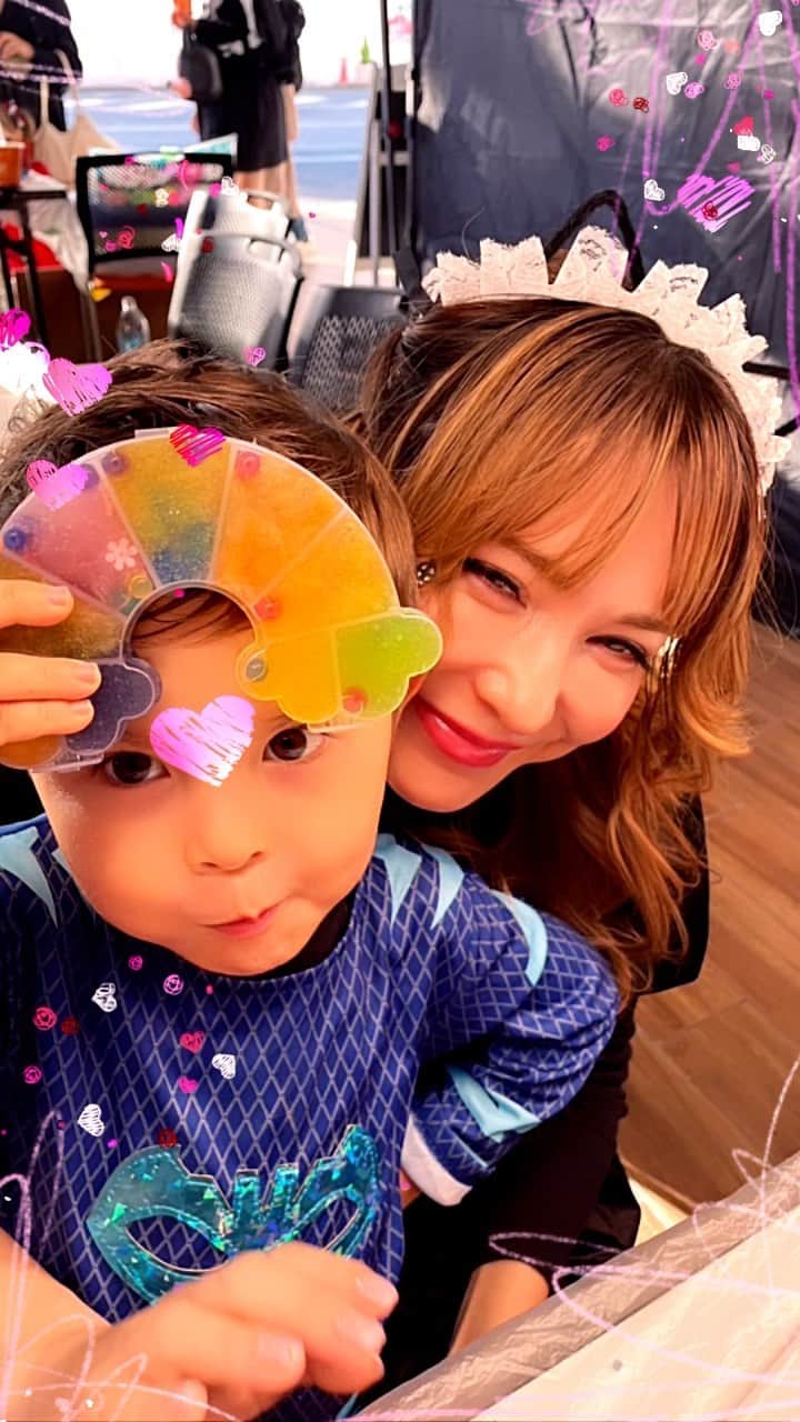 藤井リナのインスタグラム：「Happy Halloween 🎃 👻 #pjmasks #パジャマスク #halloween #ハロウィン」