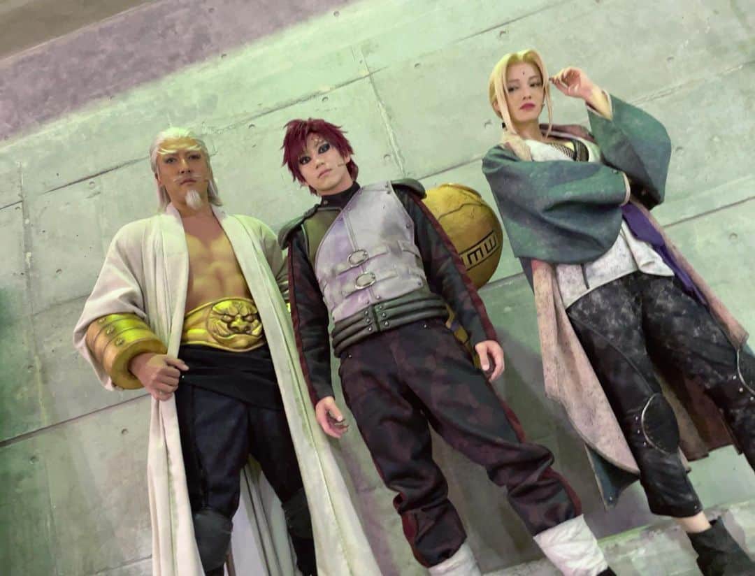 大湖せしるのインスタグラム：「⁡ ⁡ ⁡ ライブ・スペクタクル 「NARUTO-ナルト-」 〜忍の生きる道〜 ⁡ ⁡ 東京公演３日目 計１６公演 終演 ⁡ ご来場 ありがとうございました ⁡ ⁡ 共に 闘い続けた ⁡ 影たちと ⁡ ⁡ #舞台NARUTO #風影 #雷影 #火影」
