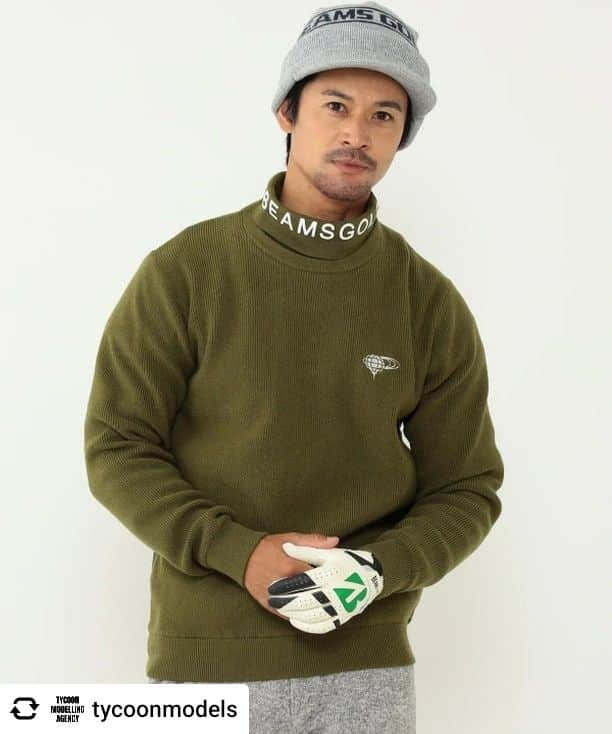 山下晃和のインスタグラム：「【MODEL】BEAMS GOLF 2023-24 FW model  Posted @withregram • @tycoonmodels 山下晃和 @travel_akikazoo https://www.tycoonmodels.com/yamashita.html  BEAMSGOLF 2023AW @beamsgolf  #山下晃和 #tycoonmodels #tycoonmodellingagency #タイクーン #大君 #BEAMS #BEAMSGOLF #ビームスゴルフ #ゴルフ #GOLF #ゴルフウェア」