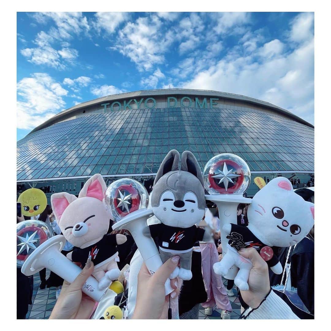 唯月ふうかのインスタグラム：「「Stray Kids 5-STAR Dome Tour 2023 」 in東京ドーム★★★★★  ずっと楽しみにしてて、東京ドームに立つ推し様をこの目で見たくて…はぁ、至福の時間でした🥺 バッキバキにかっこよくて、歌声の迫力に圧倒されて、日本語の上手さに感激して、スキズの皆さんキラキラ発光してて。 どの瞬間を切り取っても眼福耳福でした。 「尊い、愛おしい、可愛い、かっこいい」の感情が永遠に身体中ぐるぐるしてました!! 1番好きな曲「CHILL」を生で聴けた事が何よりも嬉しかったなぁ。  出逢えて本当に良かった。 これからもずっとずっと応援させてください!!  もうすぐカムバだし、楽しみな事が多くて今からワクワクです☺️  straykids様 最っ高に楽しくて感動の連続で、幸せな時間をありがとうございました🖤❤️ 143🤟  #StrayKids #スキズ  #스트레이키즈  #5_STAR #東京ドーム  #5_STAR_DOMETOUR  #DOMETOUR_SKZ  #ヒョンジン  #hyunjin  #현진  #YouMakeStrayKidsStay  #推し活 #幸  #唯月ふうか」