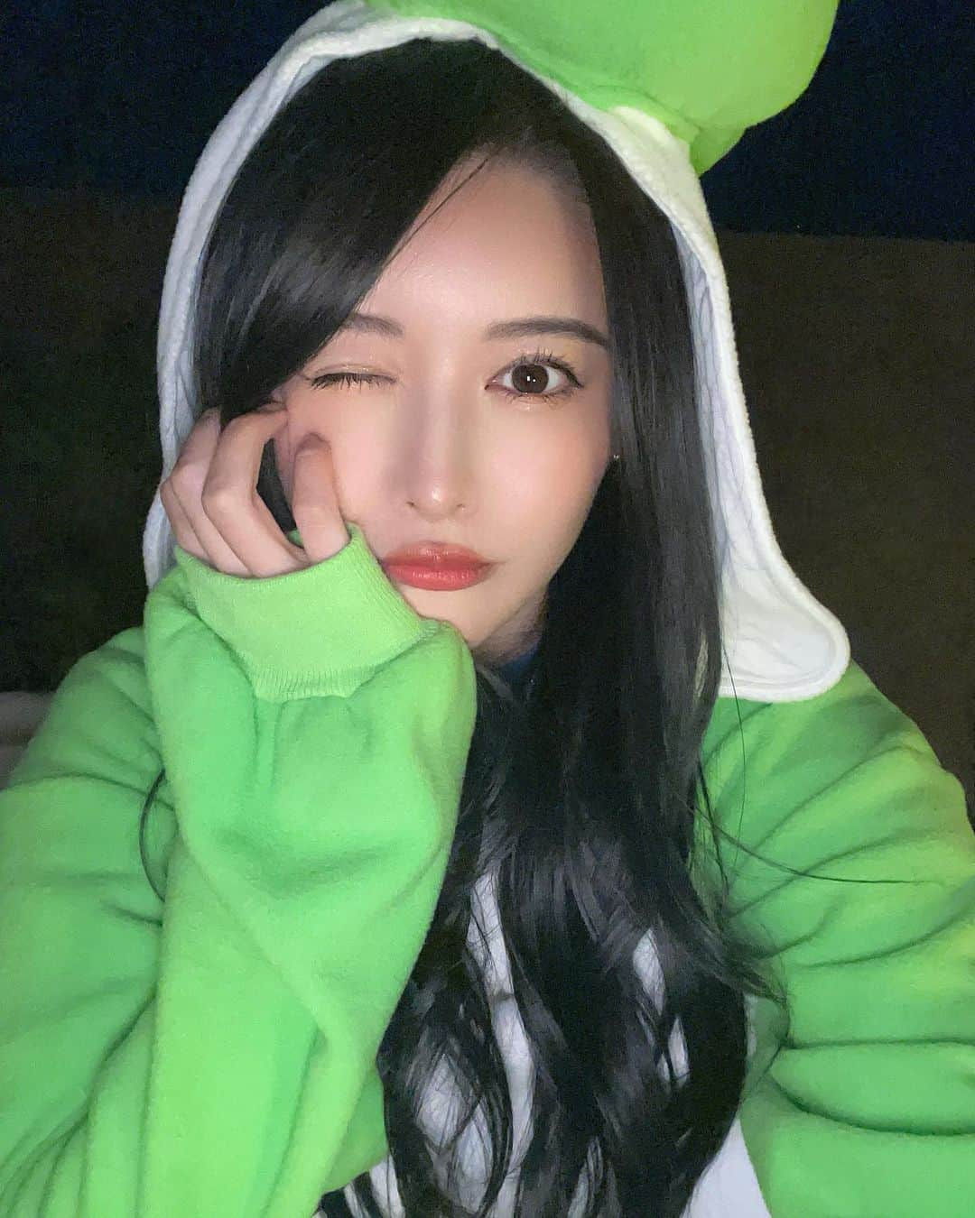 相沢みなみのインスタグラム：「Happy Halloween🐢💚 . #ヨッシー #yoshi  #ハロウィン #ハロウィンコスプレ  #halloween #halloweencostume  . #相沢みなみ  #minamiaizawa #相澤南」