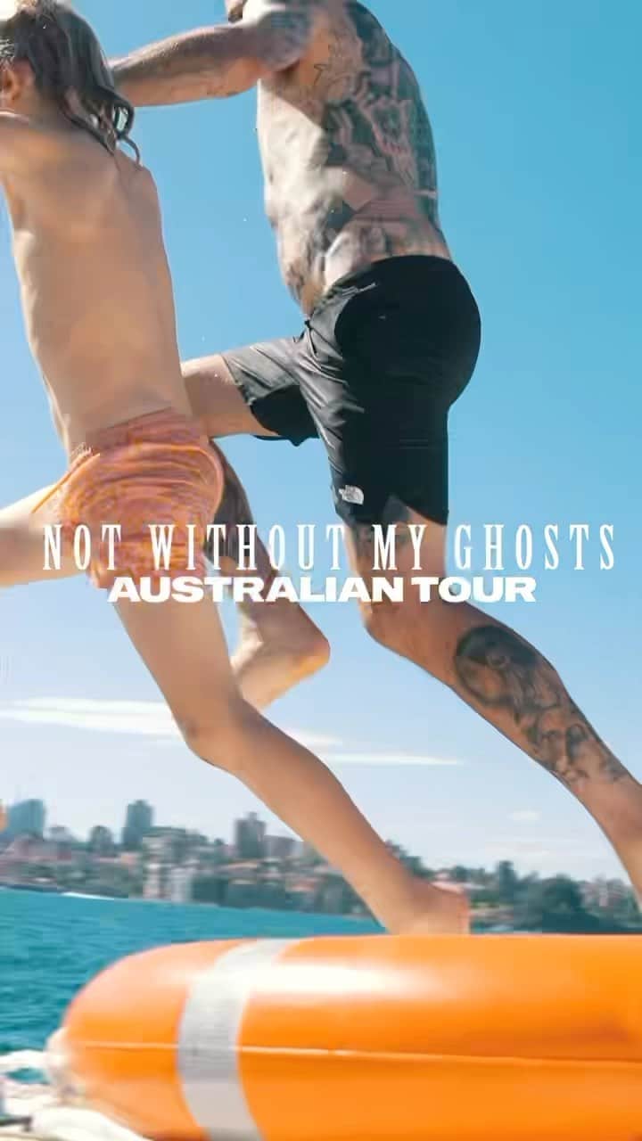 The Amity Afflictionのインスタグラム：「Not Without My Ghosts Aus tour recap 🎥 @tomise」