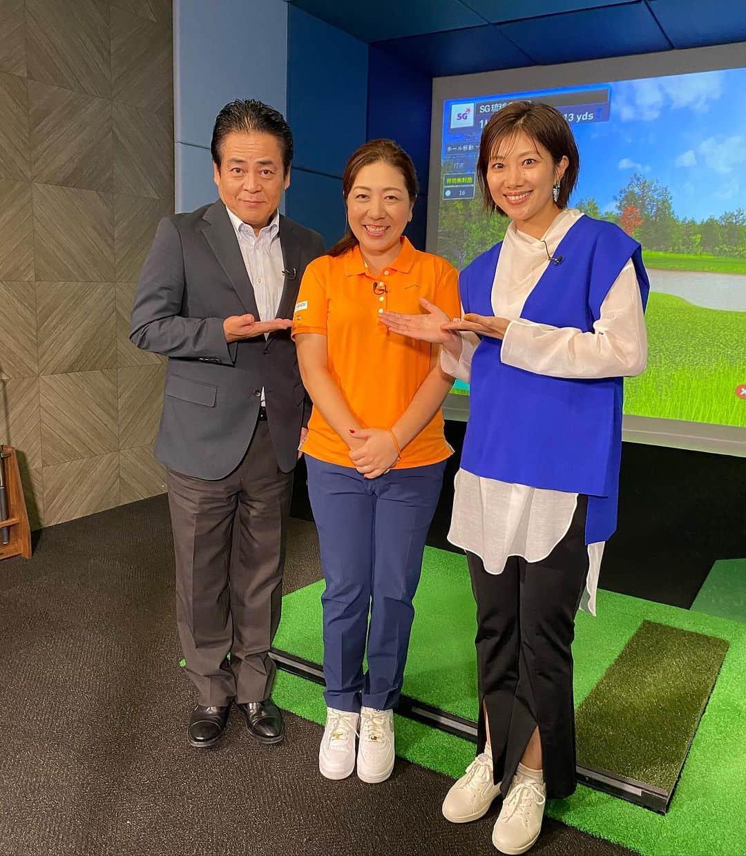 潮田玲子のインスタグラム：「今夜のBSジャパネクスト18H物語⛳️ ゲストは元祖天才少女と呼ばれた宮里美香プロです。 初めてプロトーナメントに出たのがなんと１３歳。 さらに日本でのプロ経験なしにアメリカツアーに挑戦するなど、チャレンジ精神溢れるゴルフ人生に迫ります😍  21時〜是非ご覧ください！ アプリでもご覧頂けます😊✌️  #bsジャパネクスト #9じゴル #18h物語 #宮里美香プロ #立川談春師匠」