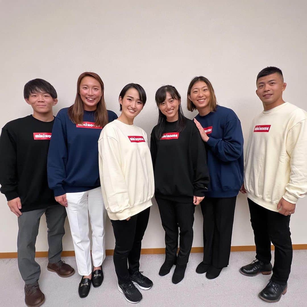 清水希容のインスタグラム：「mikihouse athlete  会社に報告へ いつも本当にありがとうございます  #mikihouse#athlete#thankyou#感謝」