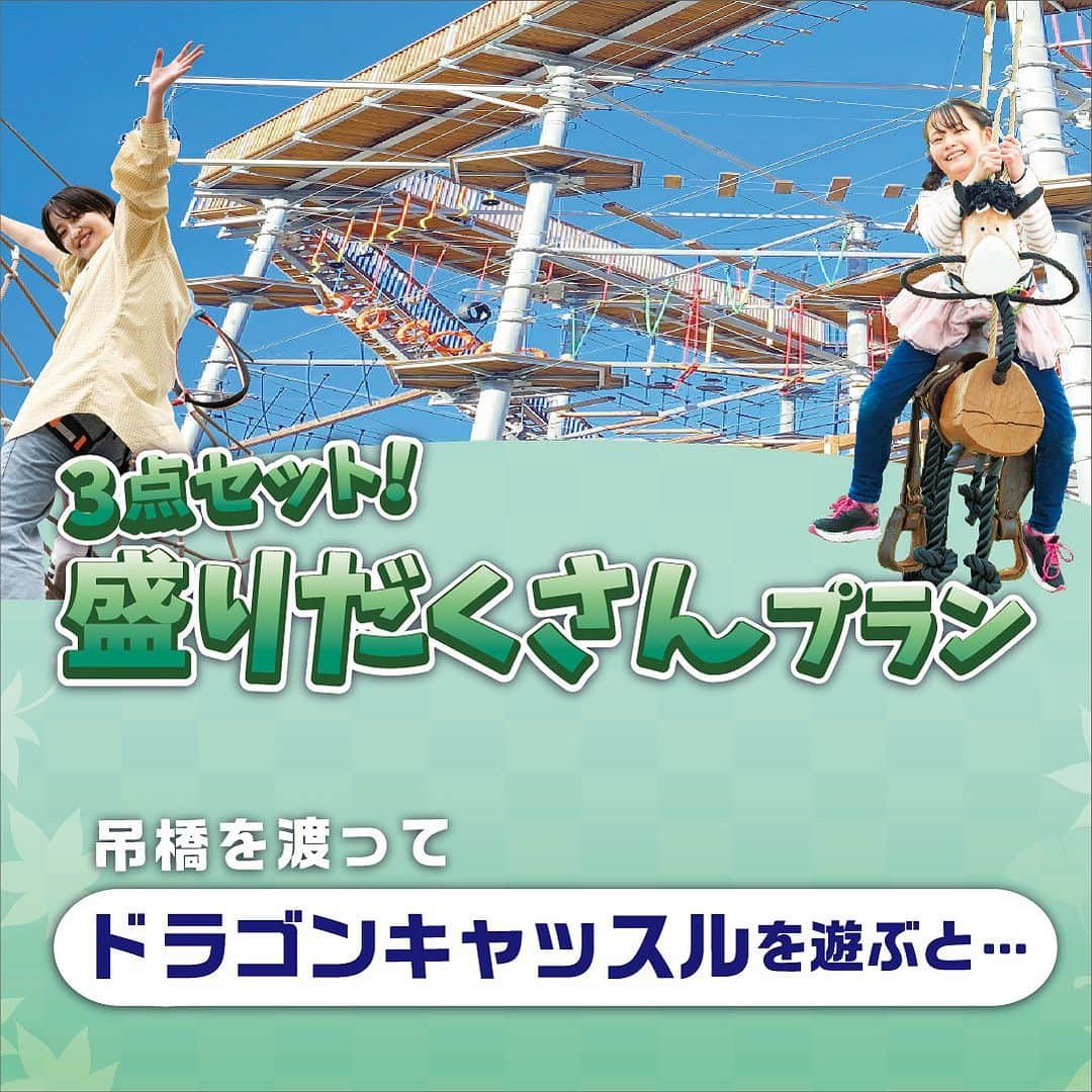 三島スカイウォーク／公式さんのインスタグラム写真 - (三島スカイウォーク／公式Instagram)「三島スカイウォークの吊橋を渡って、ドラゴンキャッスルも遊ぶと…  今だけ最大「金券2,000円」がついてくる！！  三島スカイウォークでお得にお買い物やお食事をしよう♪  🌟3点セット！盛りだくさんプラン🌟  〜プラン内容〜  ◆大学生以上 ドラゴンキャッスル（アスレチックコース）＋　スカイウォーク吊橋入場　＋　金券2,000円（500円の金券×4枚） 通常料金　7,100円　⇒　5,000円(税込)　2,100円引き！  ◆中高生・小学生 ドラゴンキャッスル（アスレチックコース）　＋　スカイウォーク吊橋入場（中高生500円・小学生200円）　＋　金券1,000円（500円の金券×2枚）  通常料金　中高生4,500円　⇒　3,000円(税込)　1,500円引き! 　　　　　小学生4,200円　⇒　3,000円(税込)　1,200円引き! 金券は、三島スカイウォーク内のアクティビティ体験やお食事、お買い物でご利用できます。（屋台店舗を除く） ドラゴンキャッスルについて ・最終受付　15：20まで ・三島スカイウォークより箱根方面へ車で3分  【アスレチックコース参加条件】 身長125㎝以上、体重120㎏以下の方がご利用いただけます。 ※中学生以下の方は、18歳以上の保護者が同伴プレイ（有料）が必要です。 ※未成年者の利用には保護者の同意が必要です。 ※飲酒や妊娠されている方、健康に何らかの問題がある方はご利用いただけません。  【注意事項】 ※ドラゴンキャッスルの「アスレチックコース」はフォレストアドベンチャーの「アスレチックコース」とは異なります。 ※14時以降にご購入希望の方は、金券を使用できる店舗の営業時間やアクティビティの受付時間をご確認の上ご購入くださいませ。  #三島スカイウォーク #スカイウォーク #静岡 #伊豆 #三島 #箱根 #観光 #吊橋 #日本一 #富士山」10月31日 17時53分 - mishima_skywalk