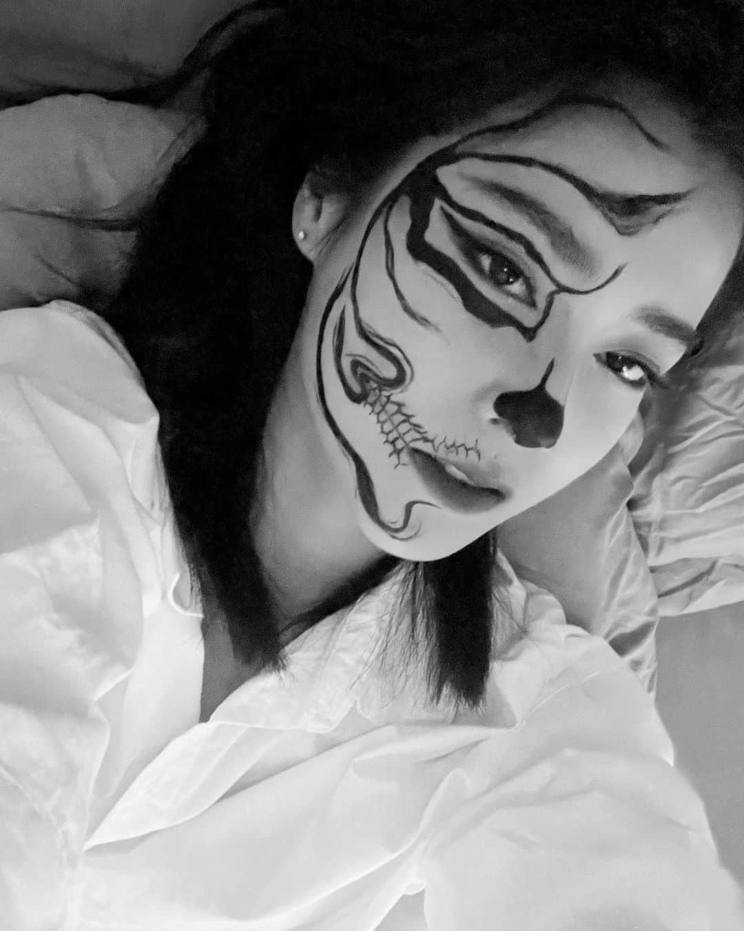 永田凜のインスタグラム：「🎃❤️‍🩹☠️」