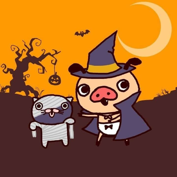 パンパカパンツ公式のインスタグラム：「はっぴーはろうぃーんっ🎃🍭 おかしとパンツくれなきゃイタズラしちゃうよ！  #漫画⠀#まんが⠀#イラスト #panpakapants⠀#癒やし #子供 #治癒 #可愛 #japan⠀#胖胖褲豬⠀#おうち時間 #家族 #family #LINEスタンプ #かわいい #育児 #ママ #fyp #日常漫画 #日常 #instagood #一コマ漫画 #コミックエッセイ #仕事 #家事 #育児 #ハロウィン」