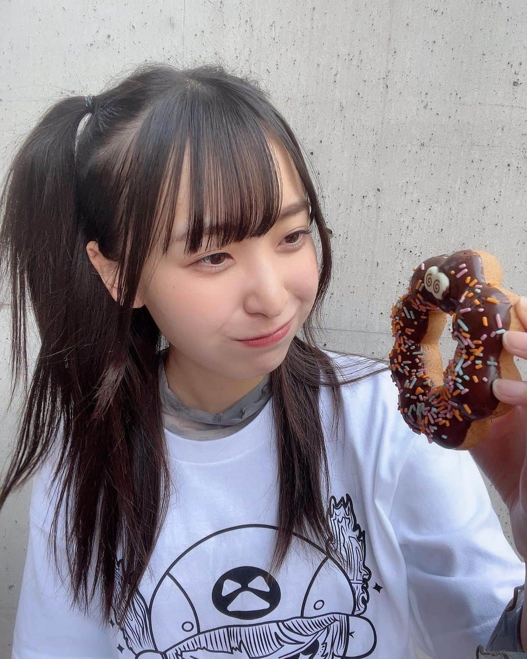 坂川陽香さんのインスタグラム写真 - (坂川陽香Instagram)「はっぴーはろうぃん！！！🍩👻」10月31日 18時02分 - hiyuka_sakagawa.1007